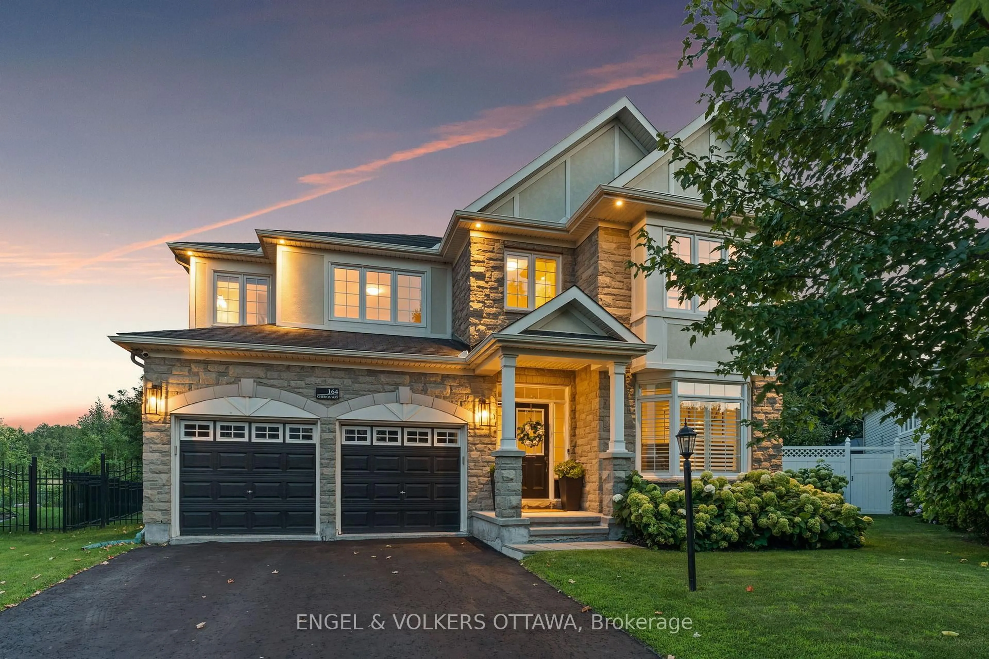Home with brick exterior material, street for 164 CHENOA Way, Ottawa Ontario K2J 0W8