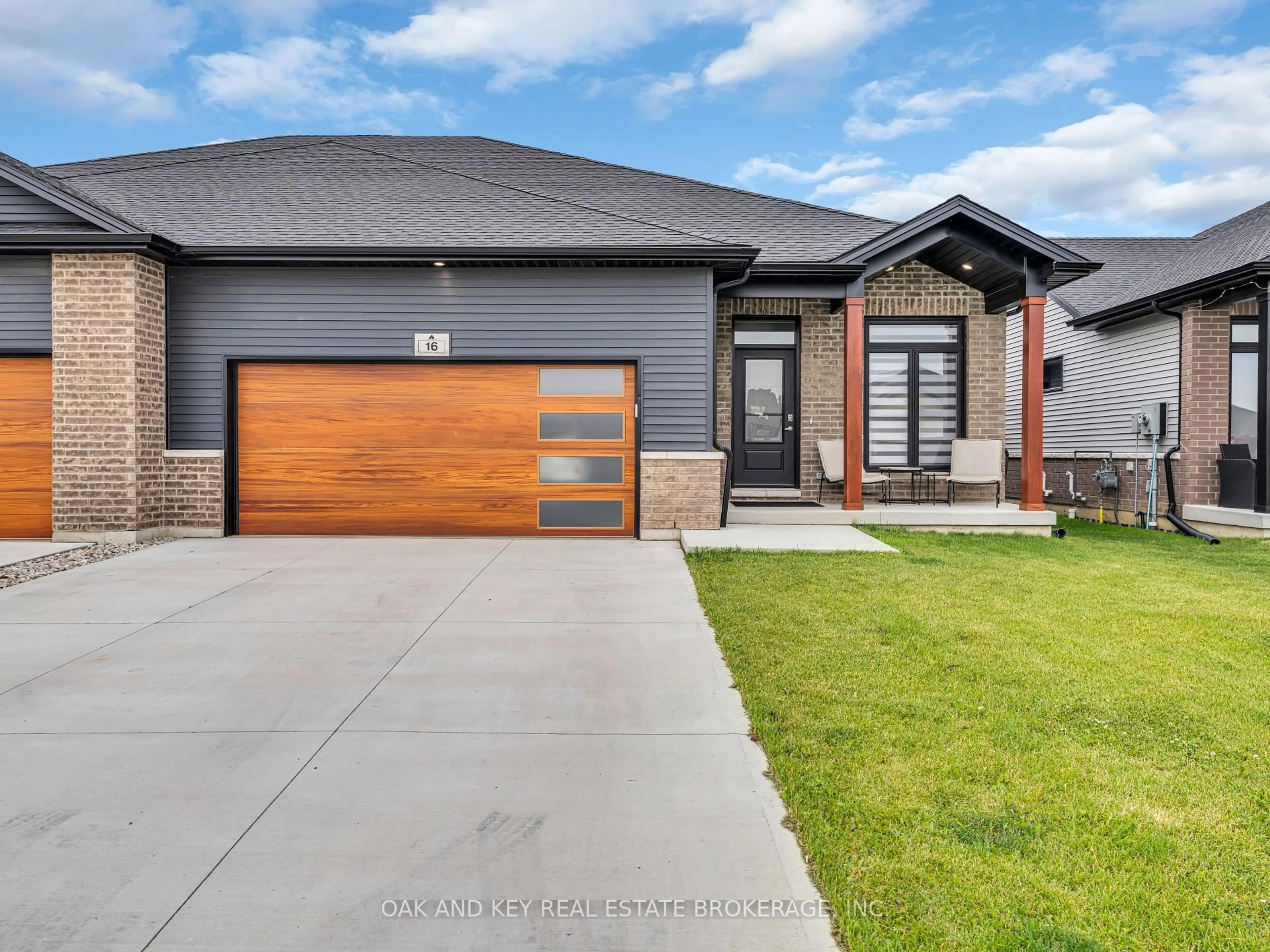 Home with brick exterior material, street for 16 Duskridge Rd Rd, Chatham-Kent Ontario N7L 0G7