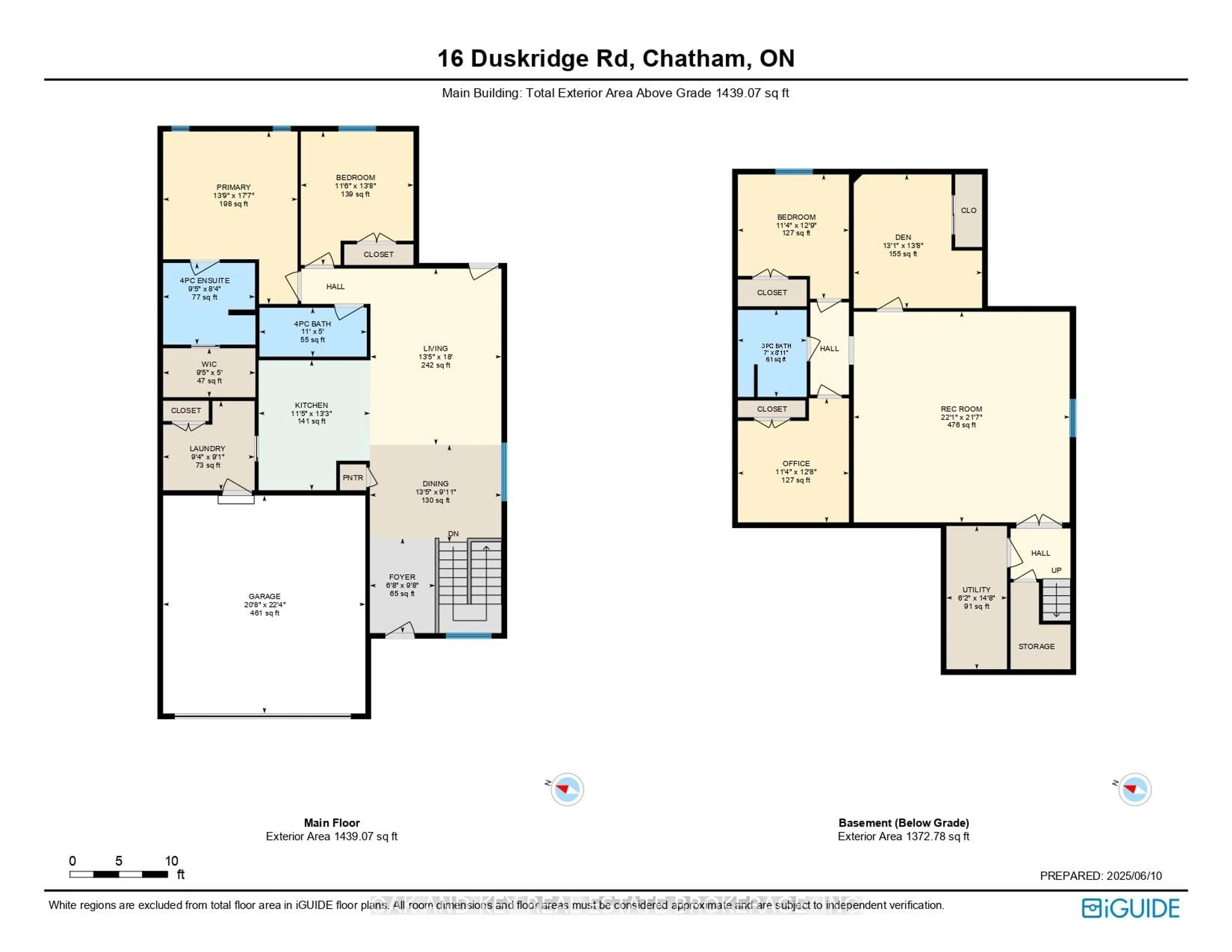 Floor plan for 16 Duskridge Rd Rd, Chatham-Kent Ontario N7L 0G7