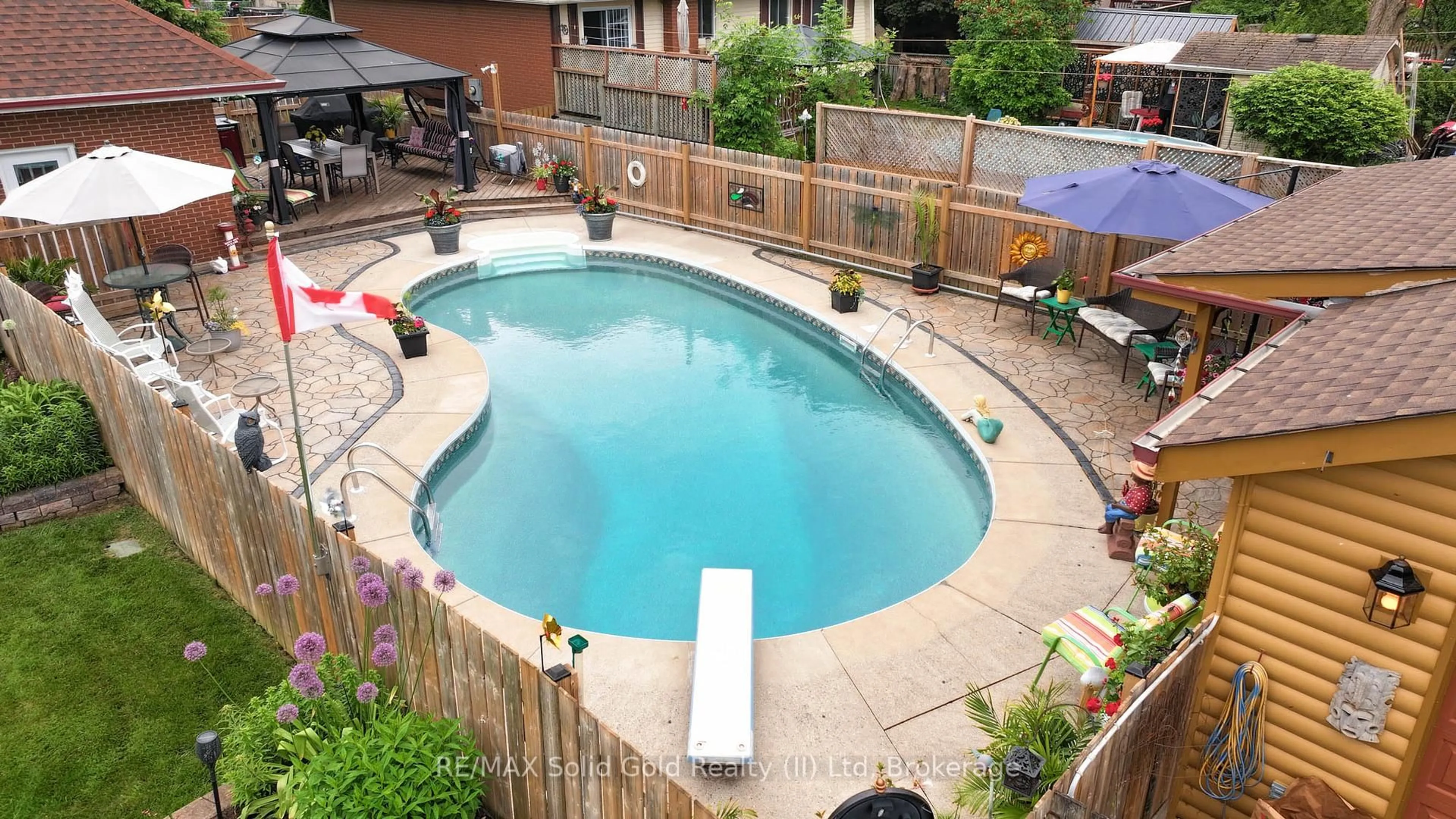 Pool for 1 Kingfisher Dr, Woolwich Ontario N3B 3B4