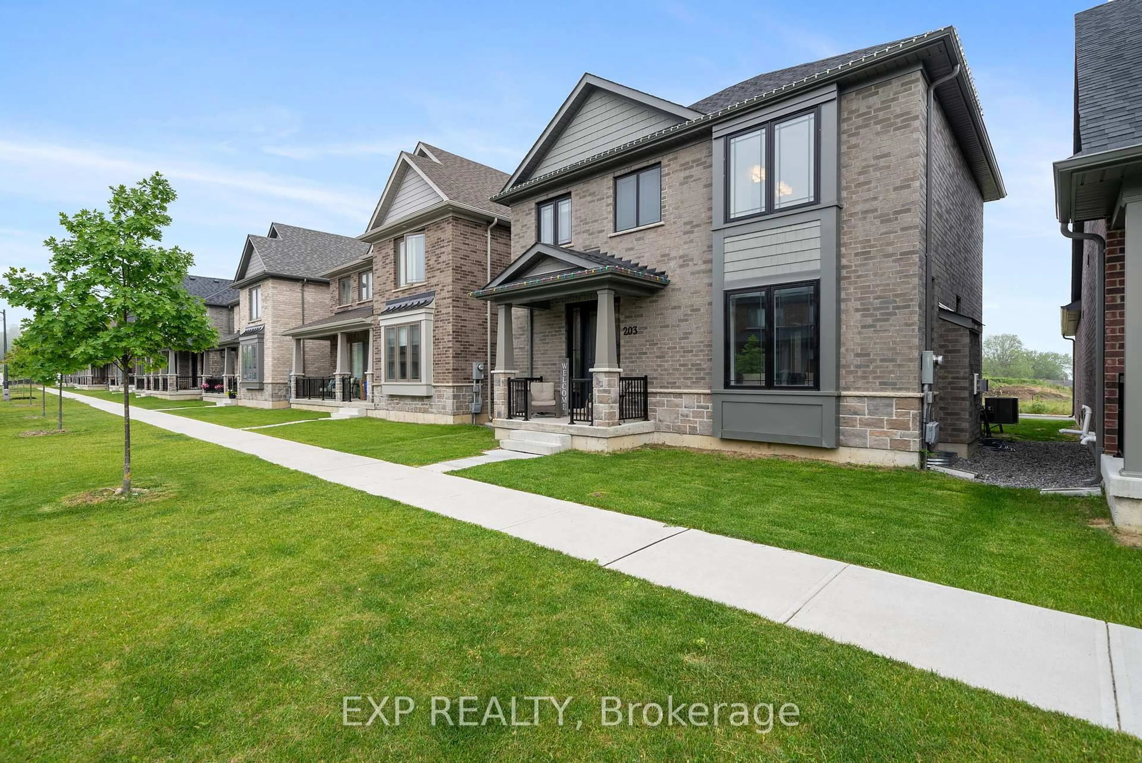 Home with brick exterior material, street for 203 Strachan St, Port Hope Ontario L1A 0E6
