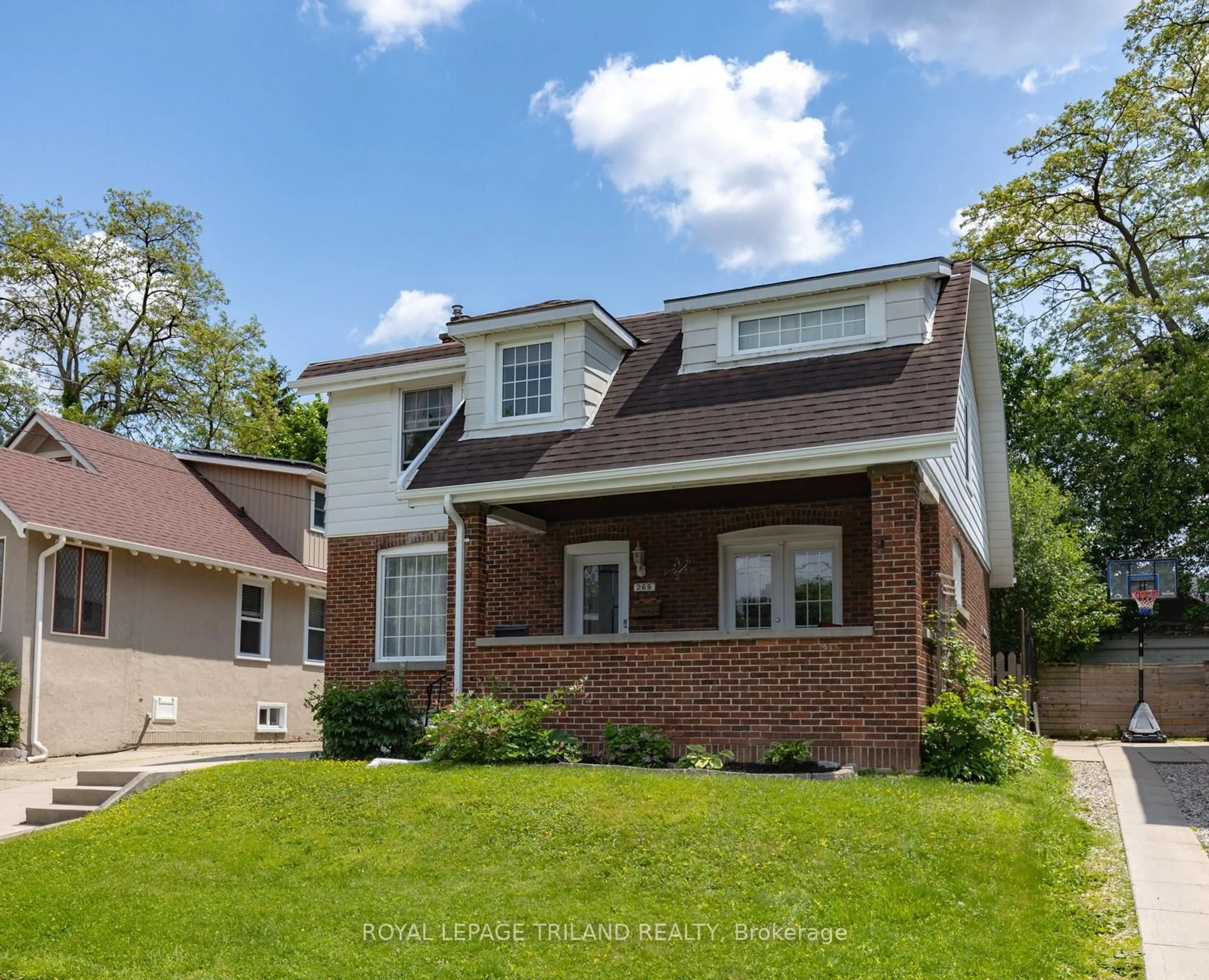Home with brick exterior material, street for 269 Briscoe St, London South Ontario N6C 1X5