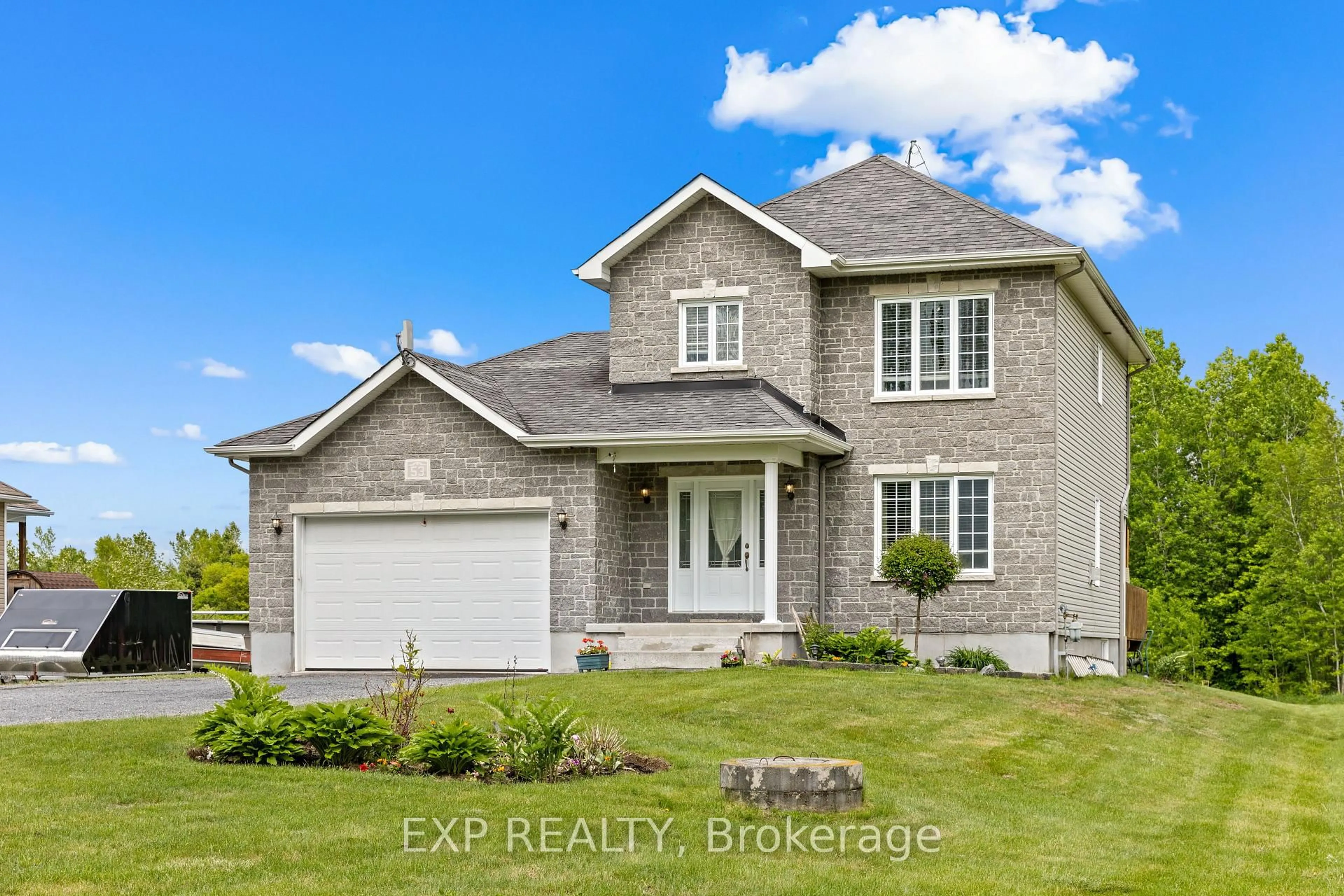 Home with brick exterior material, street for 53 Beaver Lane, The Nation Ontario K0A 2M0