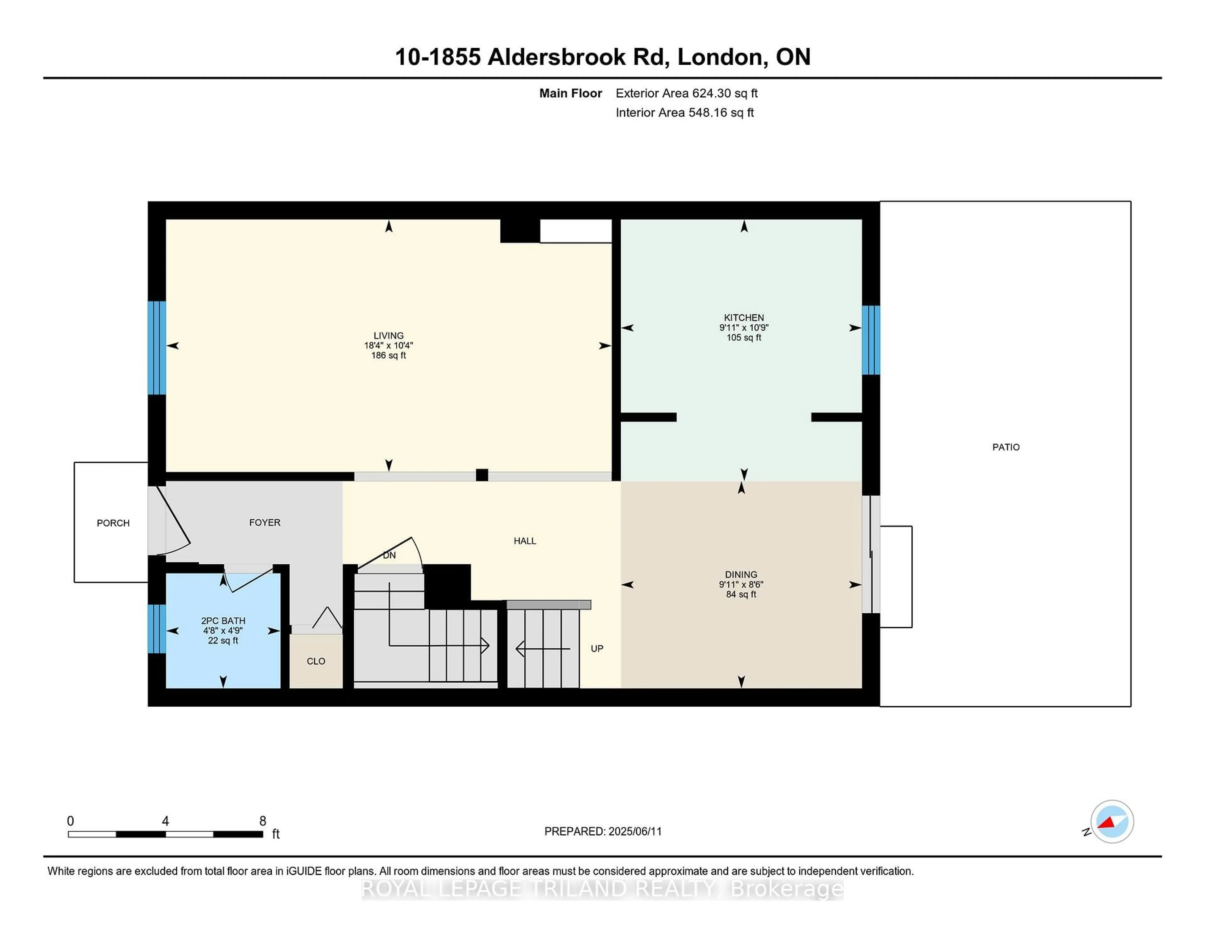 Floor plan for 1855 Aldersbrook Rd #10, London North Ontario N6G 4R7