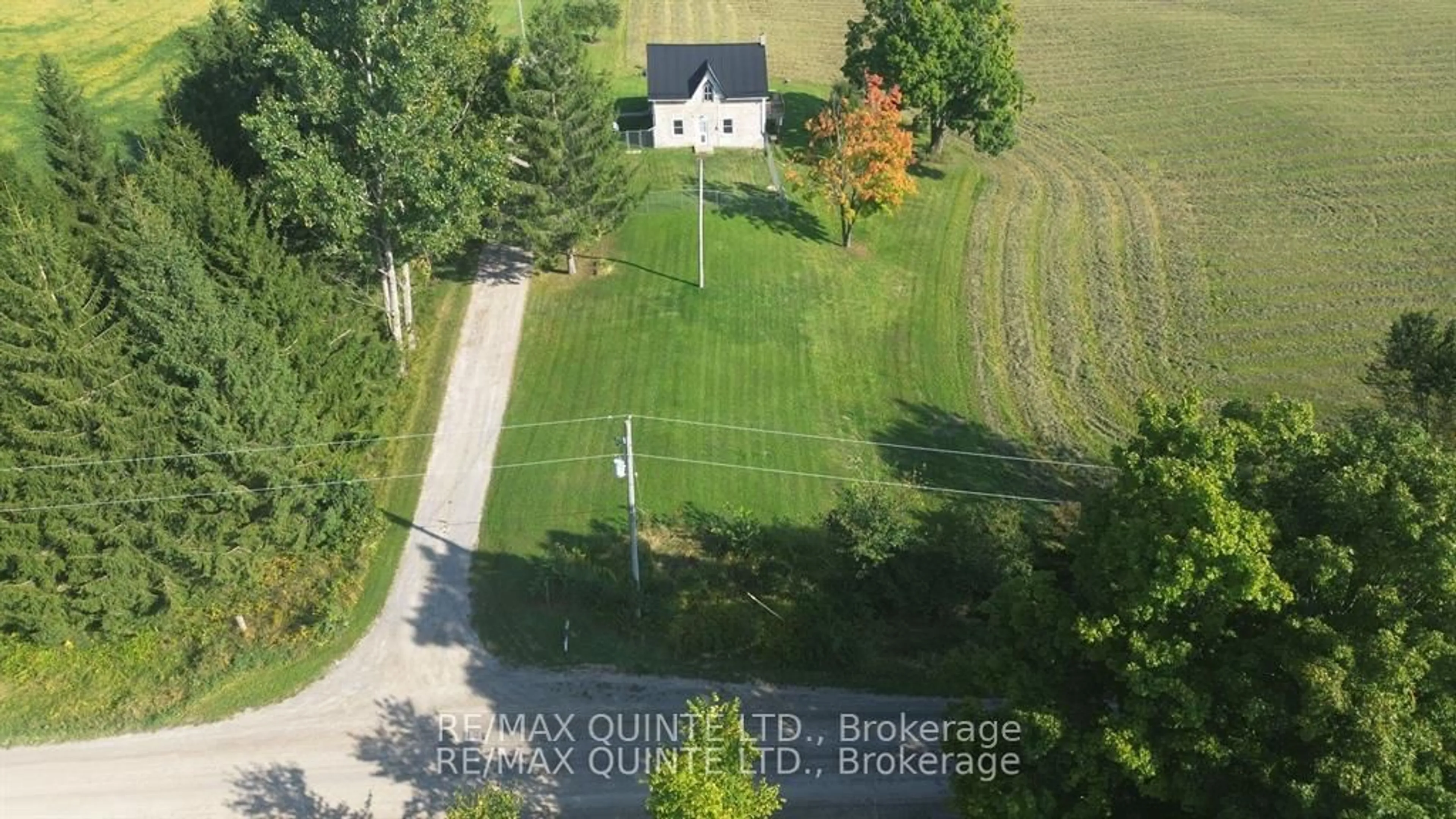 A pic from outside/outdoor area/front of a property/back of a property/a pic from drone, unknown for 184 Palmer Rd, Madoc Ontario K0K 2K0
