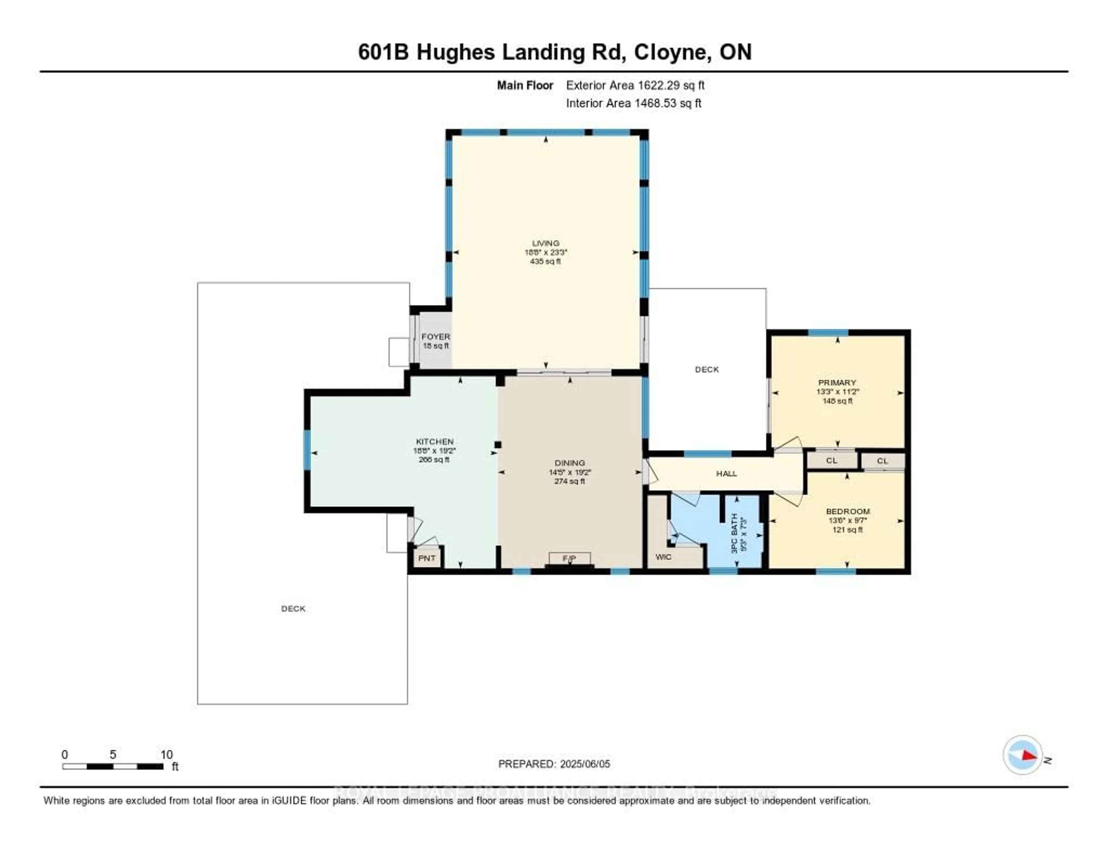 Floor plan for 601B HUGHES LANDING Rd, Cloyne Ontario K0H 1K0