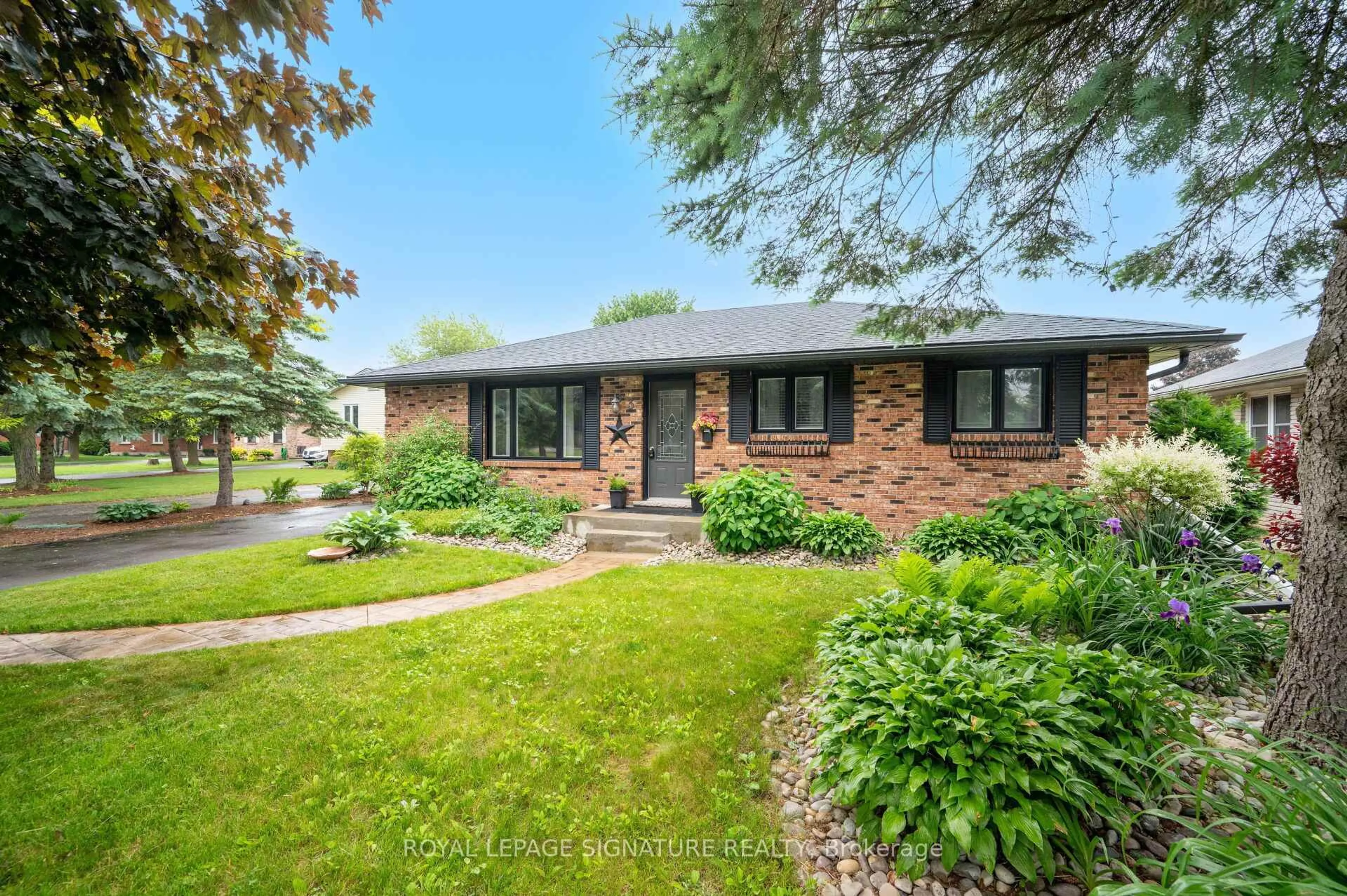 Home with brick exterior material, street for 3 Kamps Cres, Tillsonburg Ontario N4G 5H8