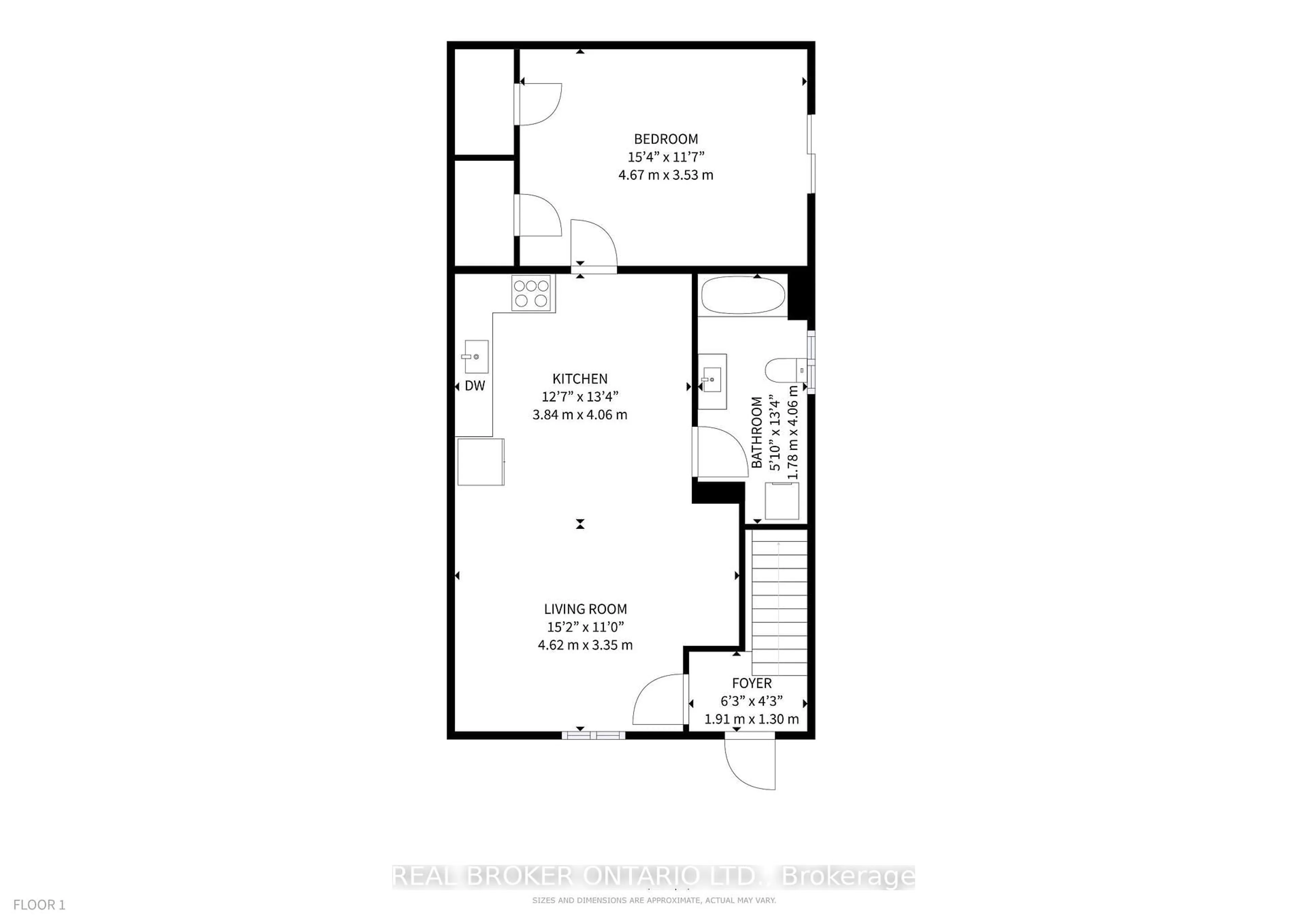 Floor plan for 280 Bishop St, Gravenhurst Ontario P1P 1J6