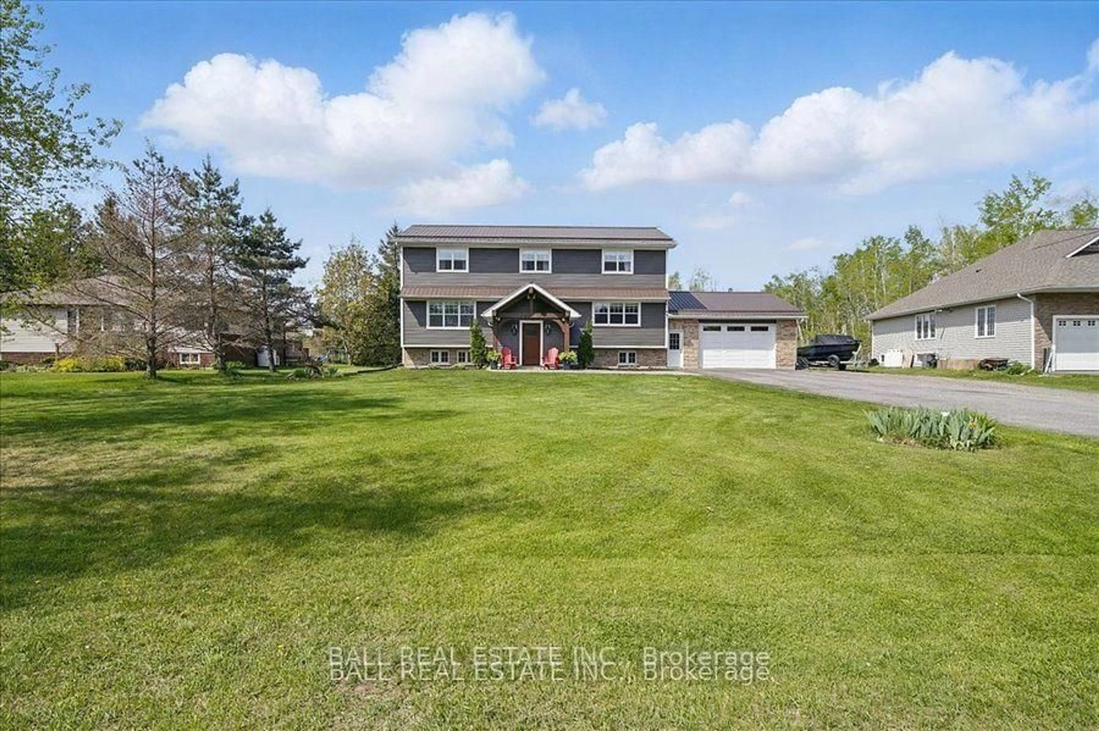 A pic from outside/outdoor area/front of a property/back of a property/a pic from drone, water/lake/river/ocean view for 1324 Young's Cove Rd, Selwyn Ontario K0L 1T0