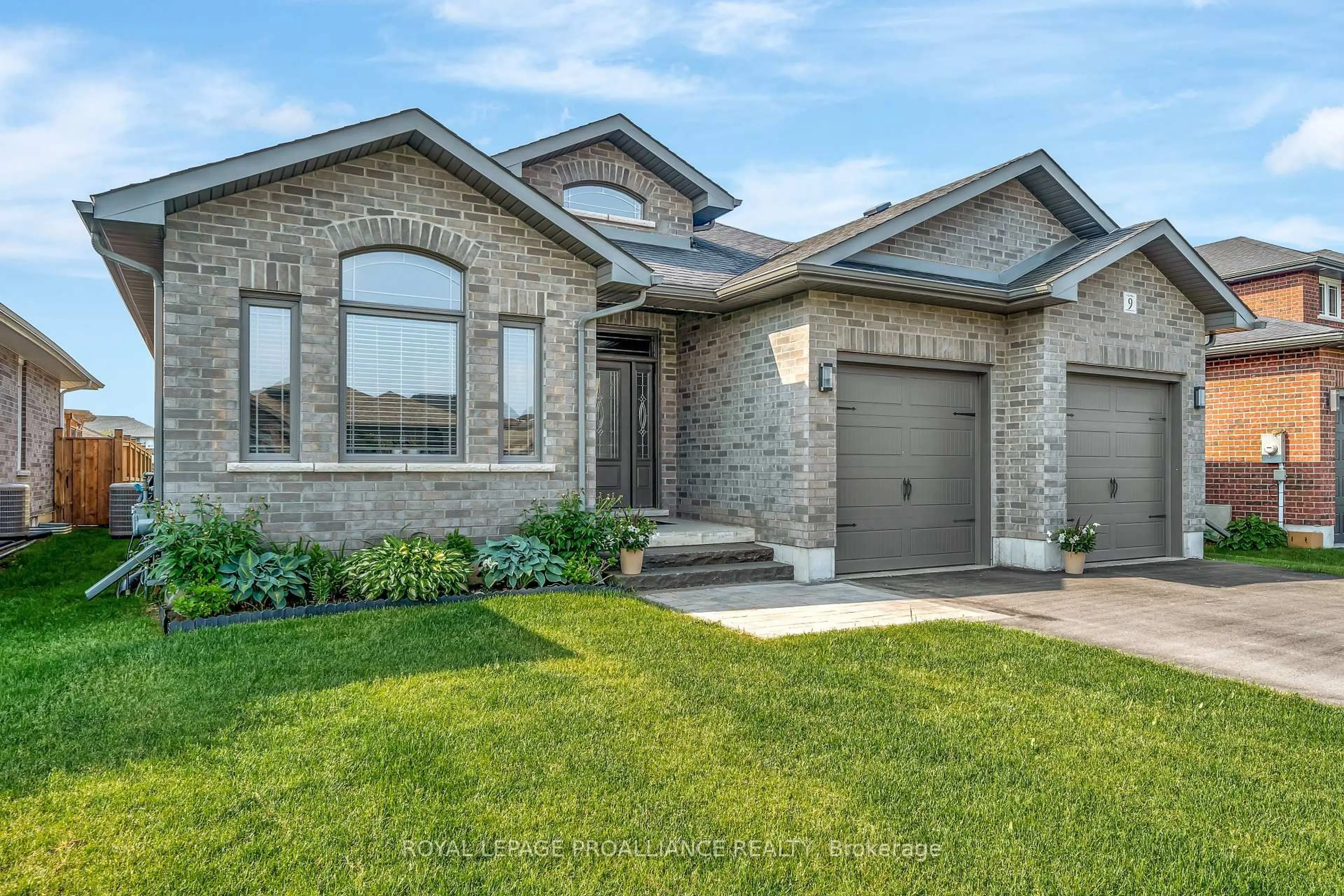 Home with brick exterior material, street for 9 Bel Air Cres, Quinte West Ontario K8V 0H5