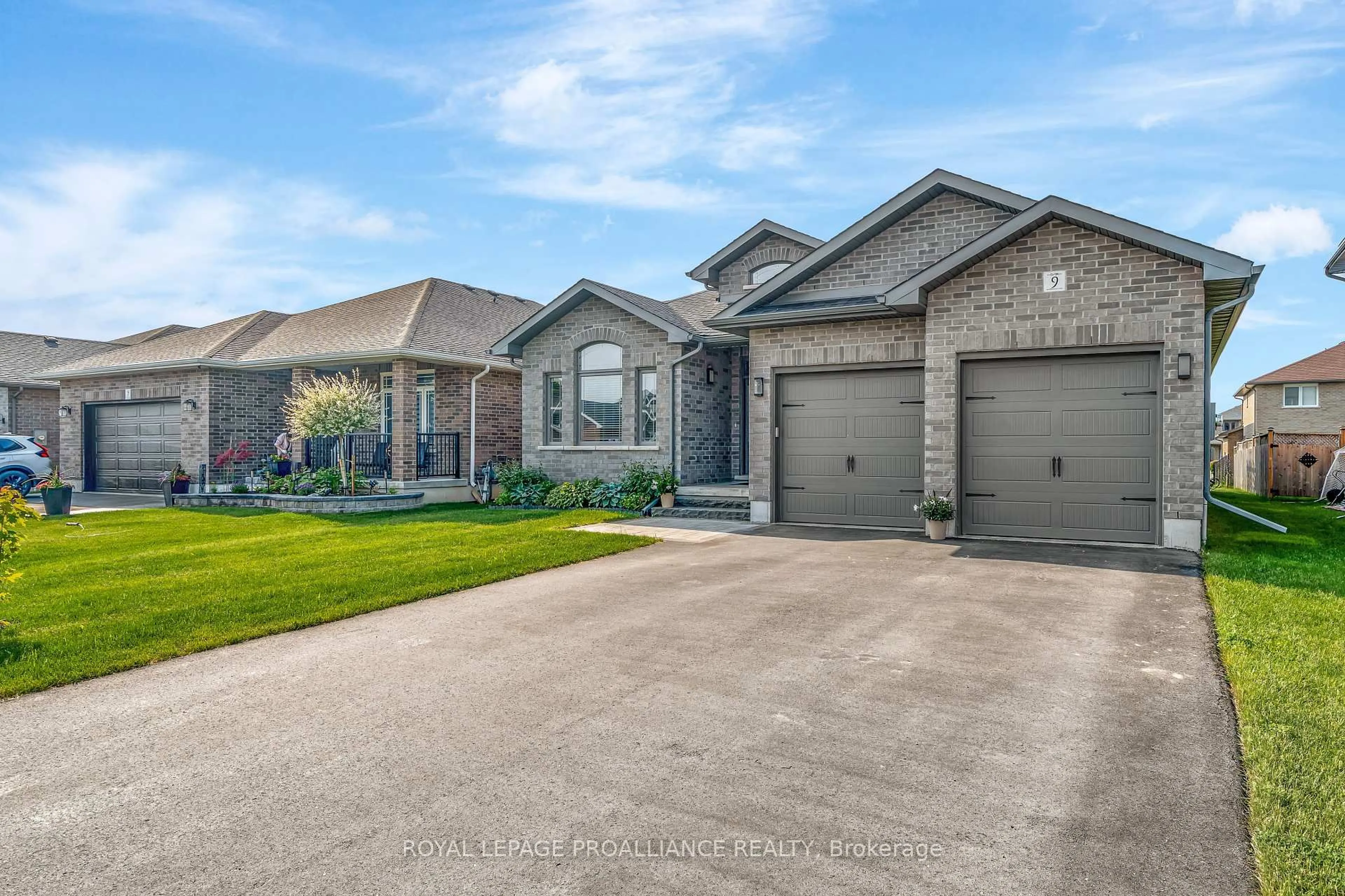 Home with brick exterior material, street for 9 Bel Air Cres, Quinte West Ontario K8V 0H5
