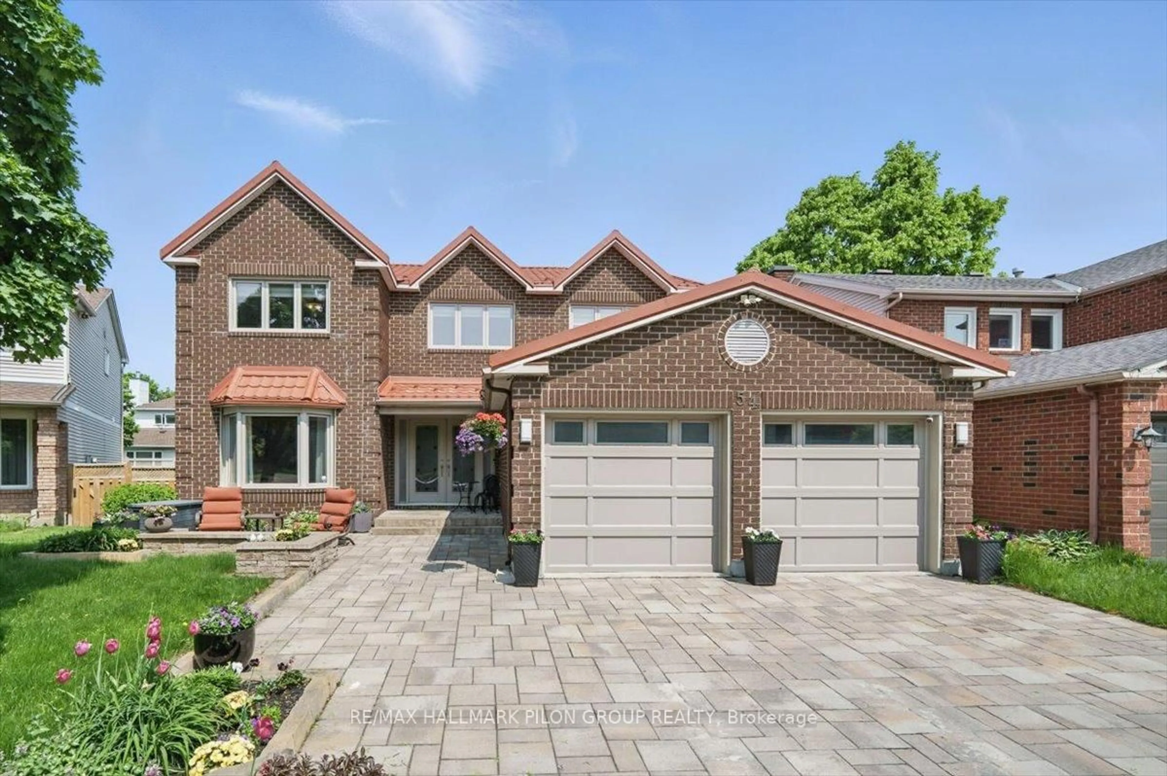 Home with brick exterior material, street for 54 Fardon Way, Ottawa Ontario K1G 4N4