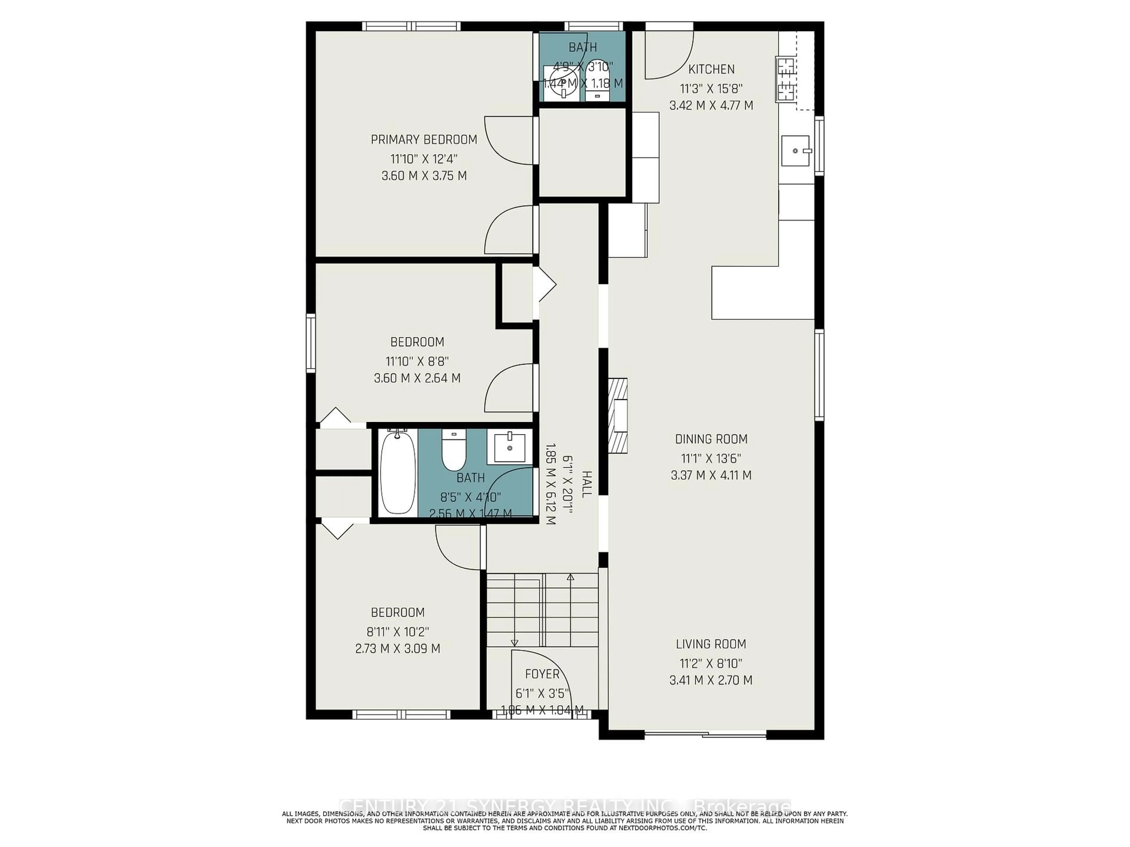 Floor plan for 78 Merrick St, Smiths Falls Ontario K7A 4R6