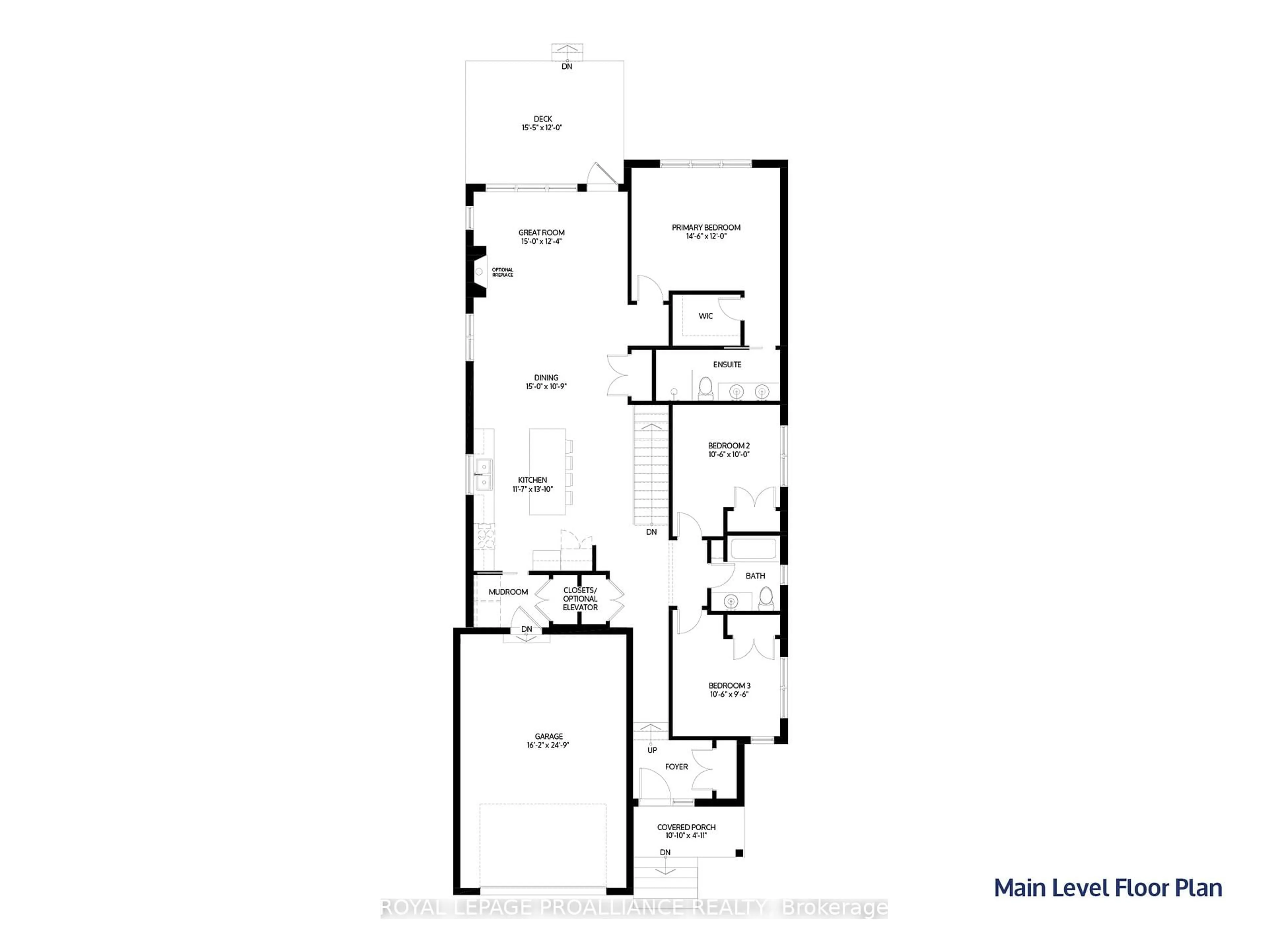 Floor plan for 38 Hollingsworth St, Cramahe Ontario K0K 1S0