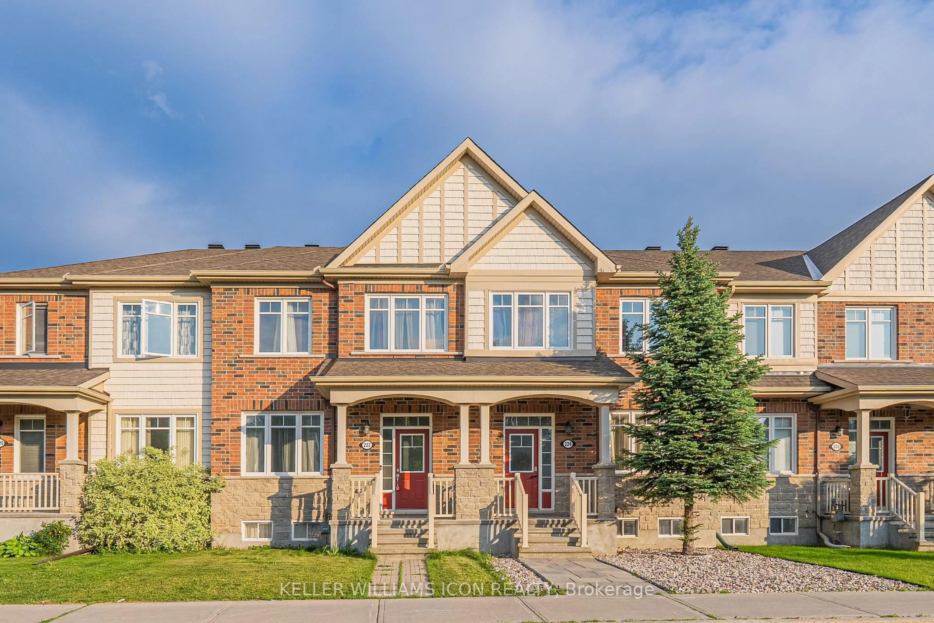 Home with brick exterior material, street for 222 Longfields Dr, Ottawa Ontario K2J 5Y7