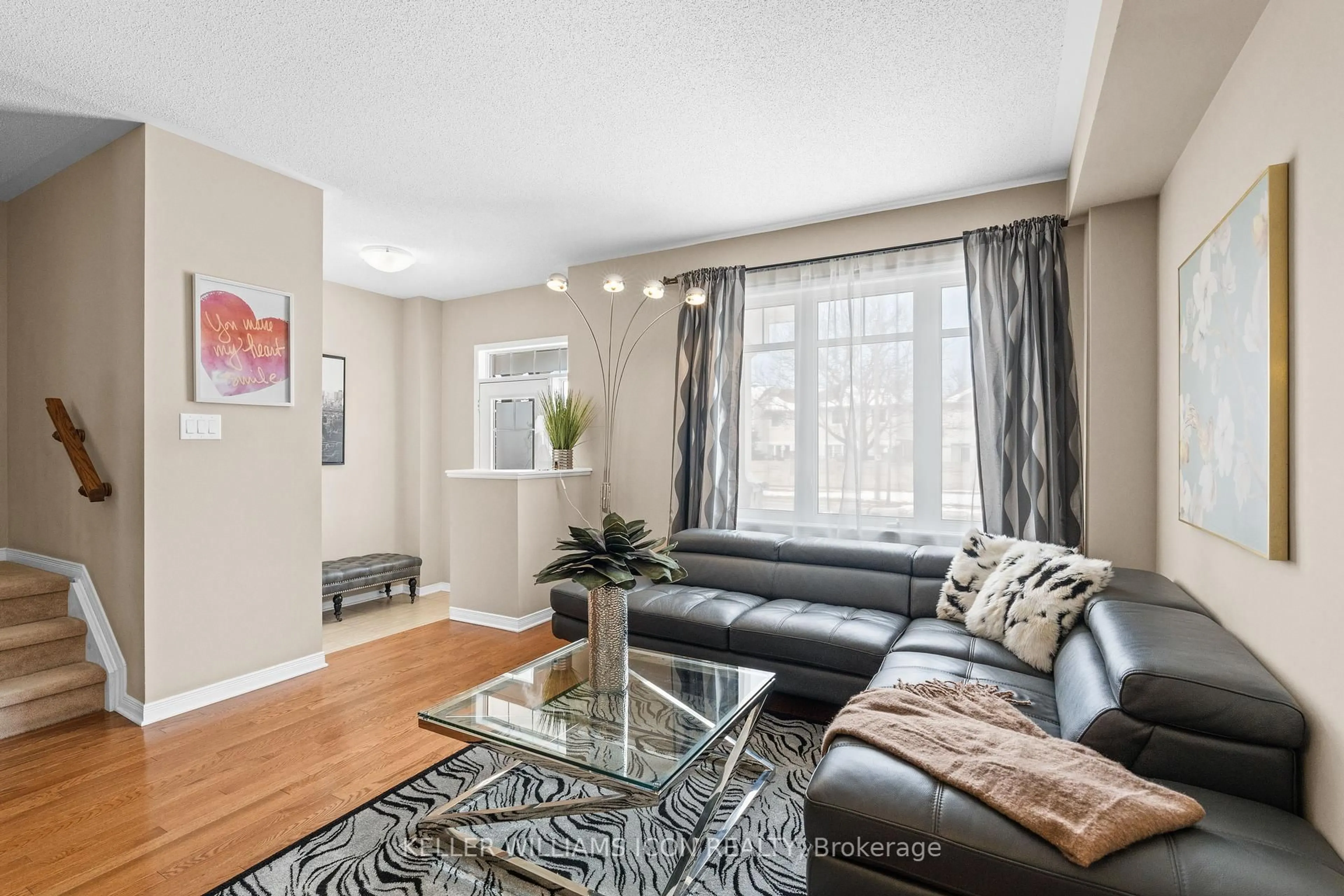 Living room with furniture, unknown for 222 Longfields Dr, Ottawa Ontario K2J 5Y7