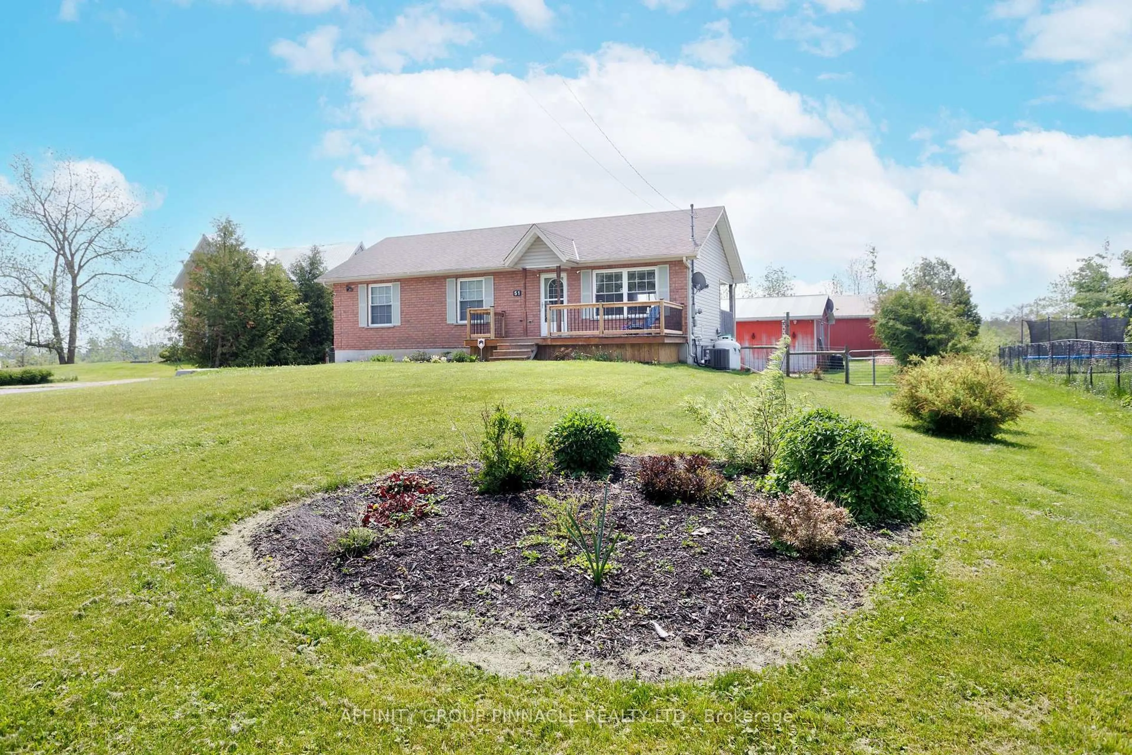A pic from outside/outdoor area/front of a property/back of a property/a pic from drone, water/lake/river/ocean view for 51 King St, Kawartha Lakes Ontario K0M 2T0