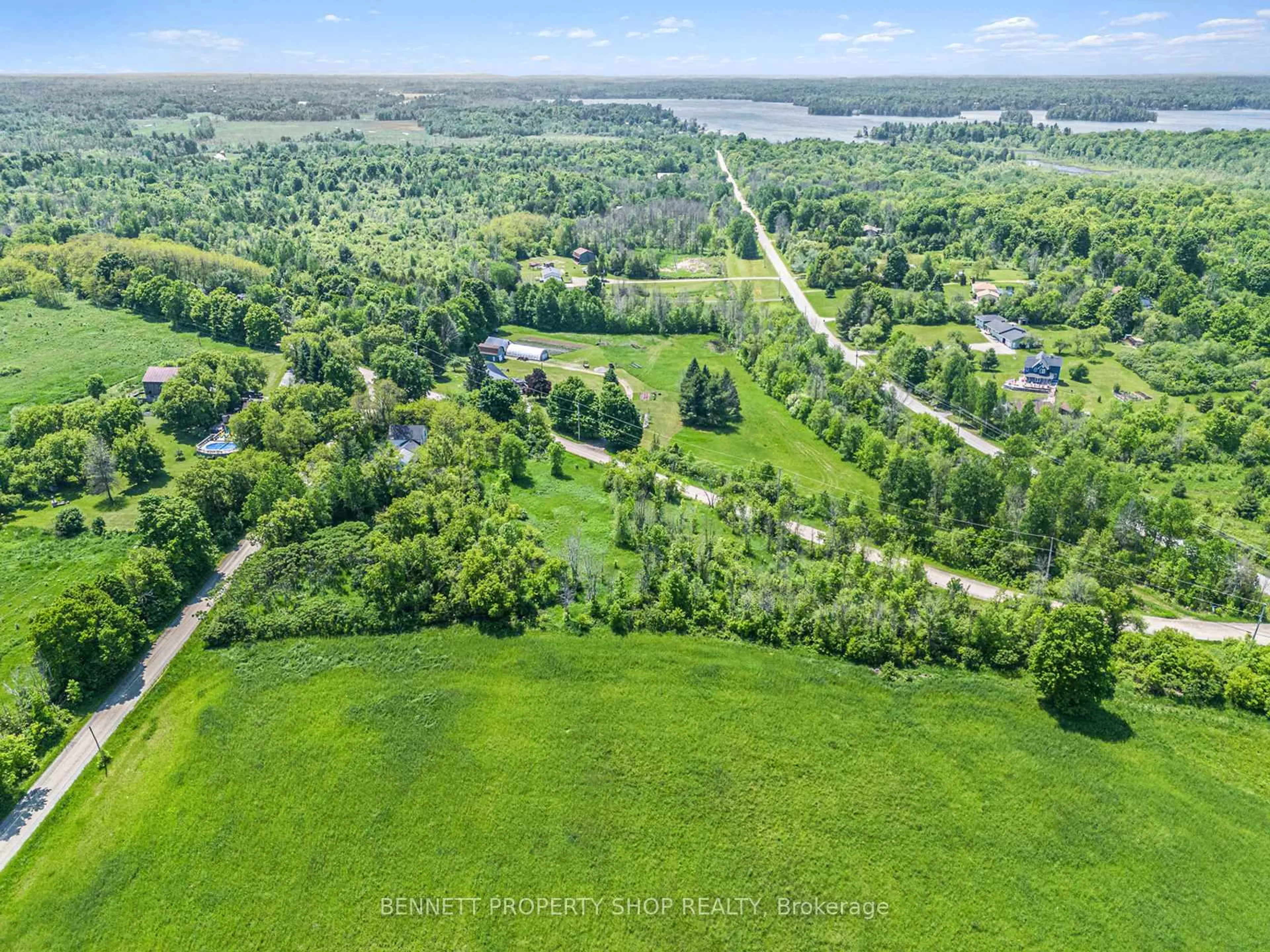 A pic from outside/outdoor area/front of a property/back of a property/a pic from drone, forest/trees view for 30 Kitley S Elmsley Townline Rd, Rideau Lakes Ontario K0G 1L0