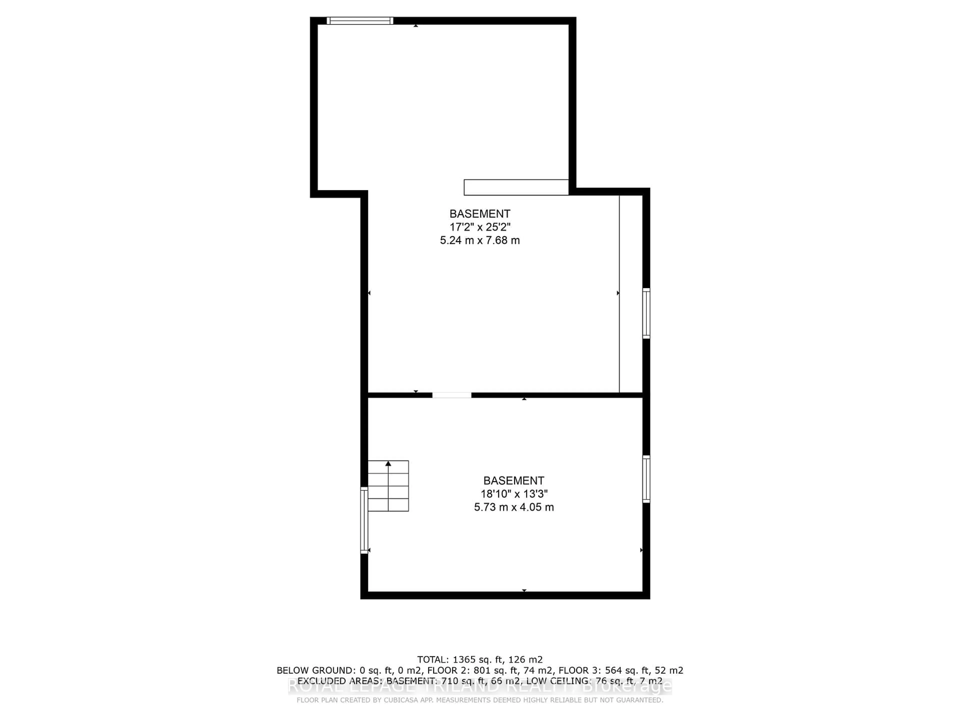 Floor plan for 245 SYDENHAM St, Aylmer Ontario N5H 1M1