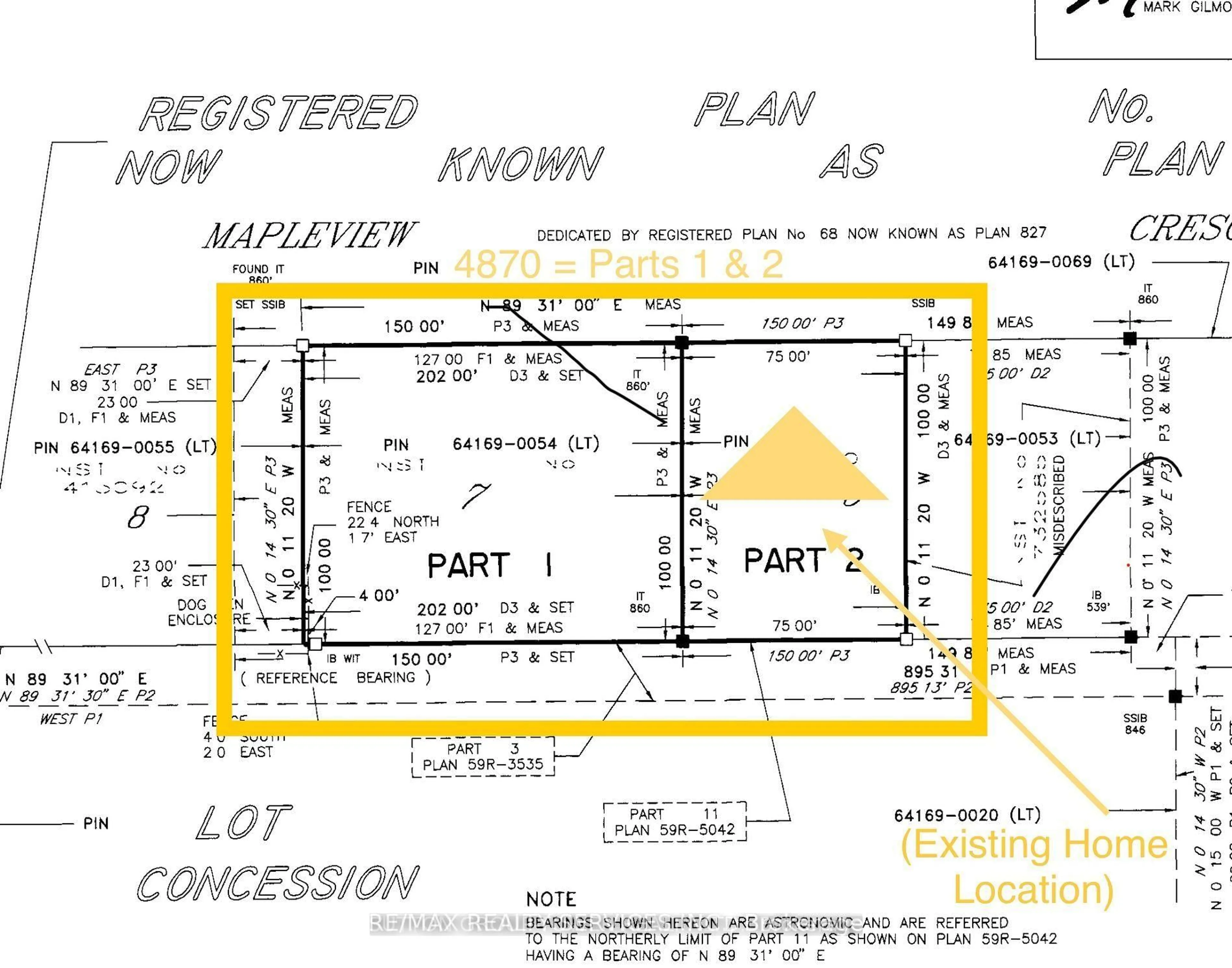 Floor plan for 4870 Mapleview Cres, Port Colborne Ontario L0S 1R0