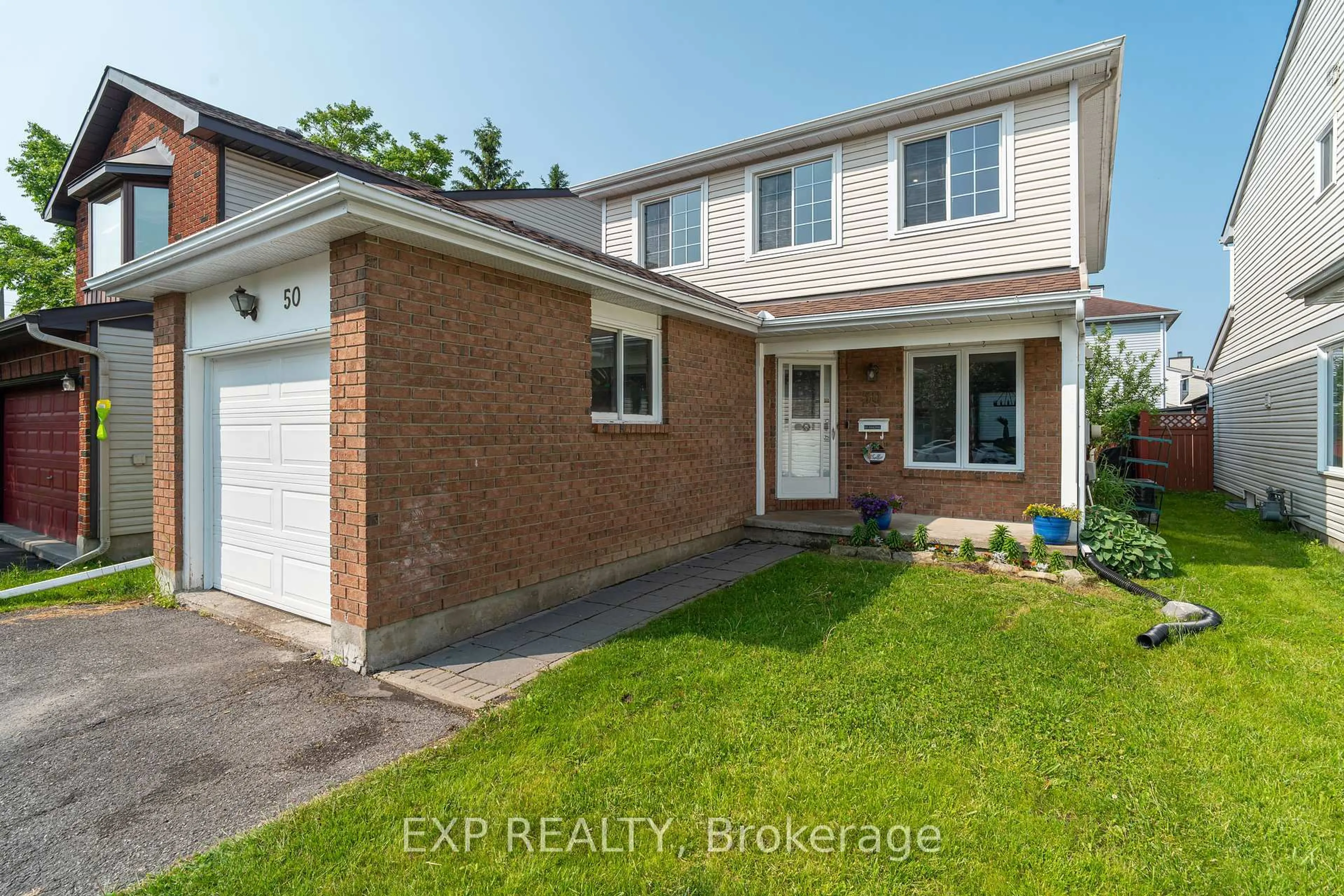 Home with brick exterior material, street for 50 Saddle Cres, Ottawa Ontario K1G 5L3