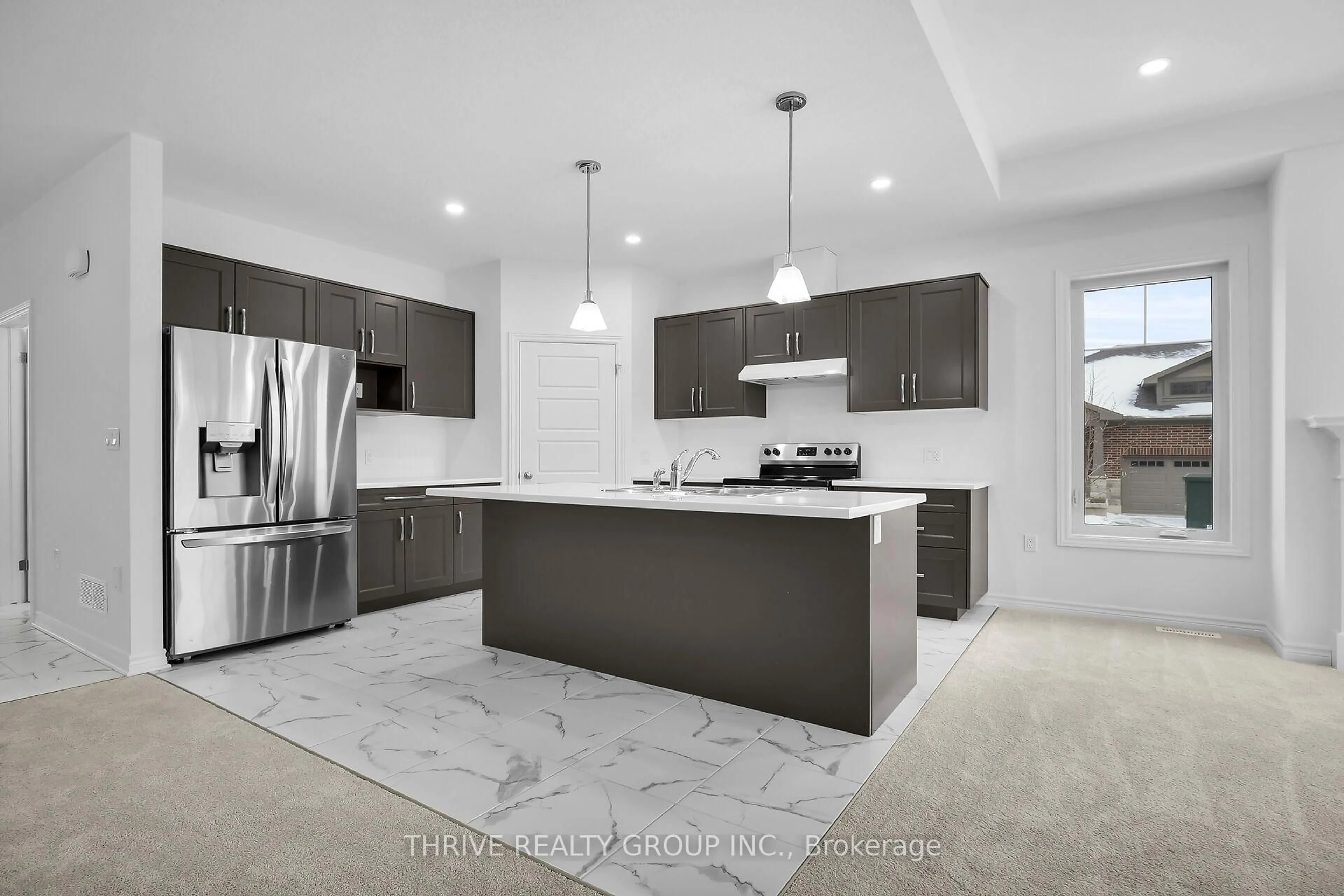 Open concept kitchen, ceramic/tile floor for 1080 UPPERPOINT Ave #9, London South Ontario N6K 4M9