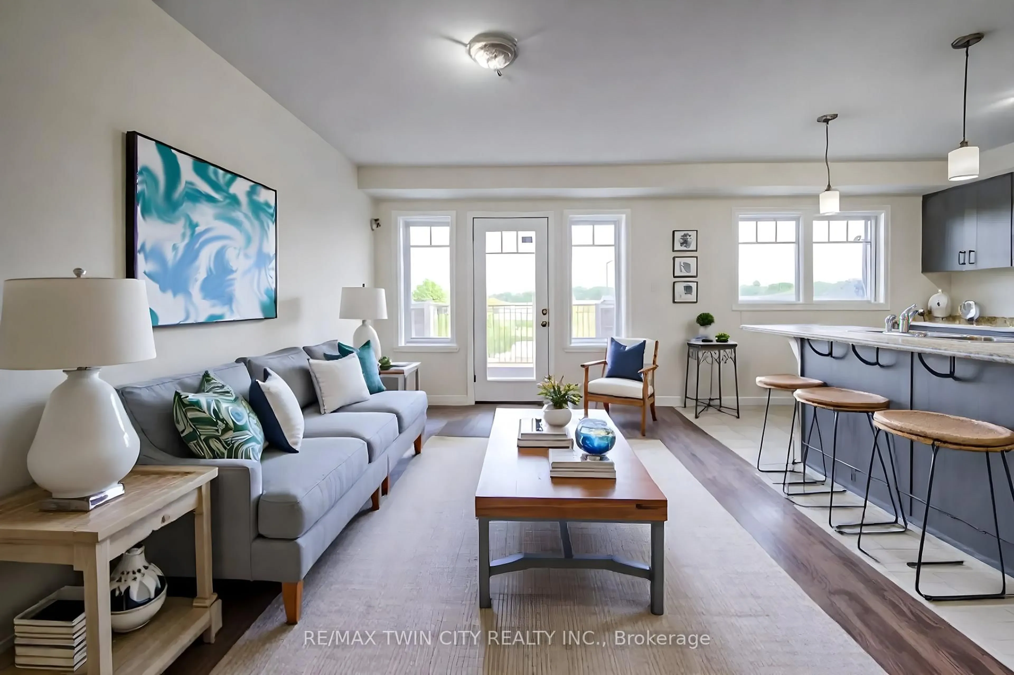 Living room with furniture, unknown for 13 Outlook Terr, Kitchener Ontario N2R 0K6