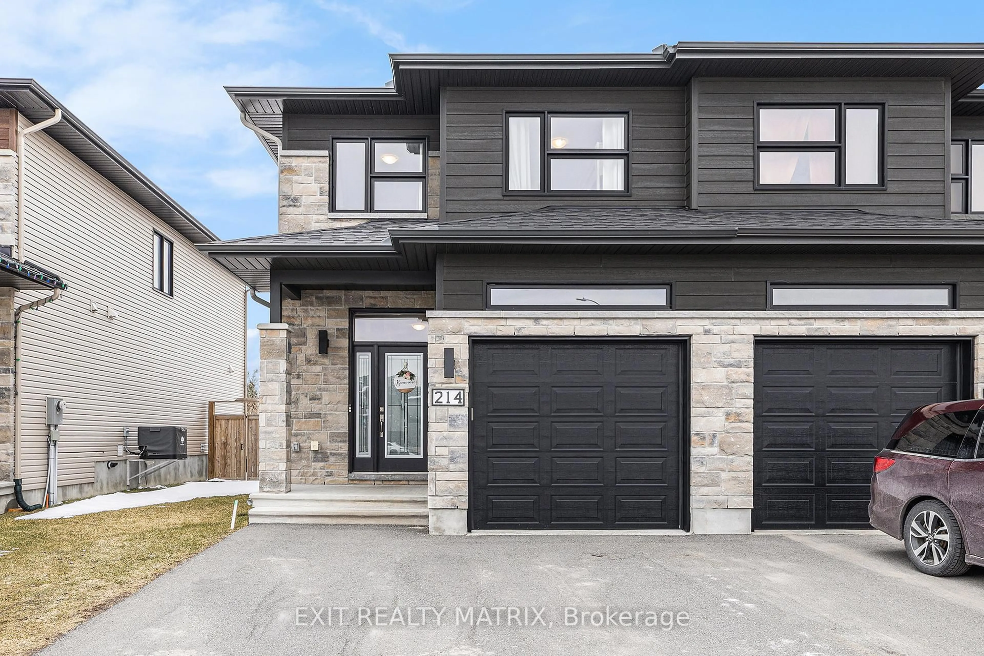 Home with brick exterior material, street for 214 Argile St, Casselman Ontario K0A 1M0