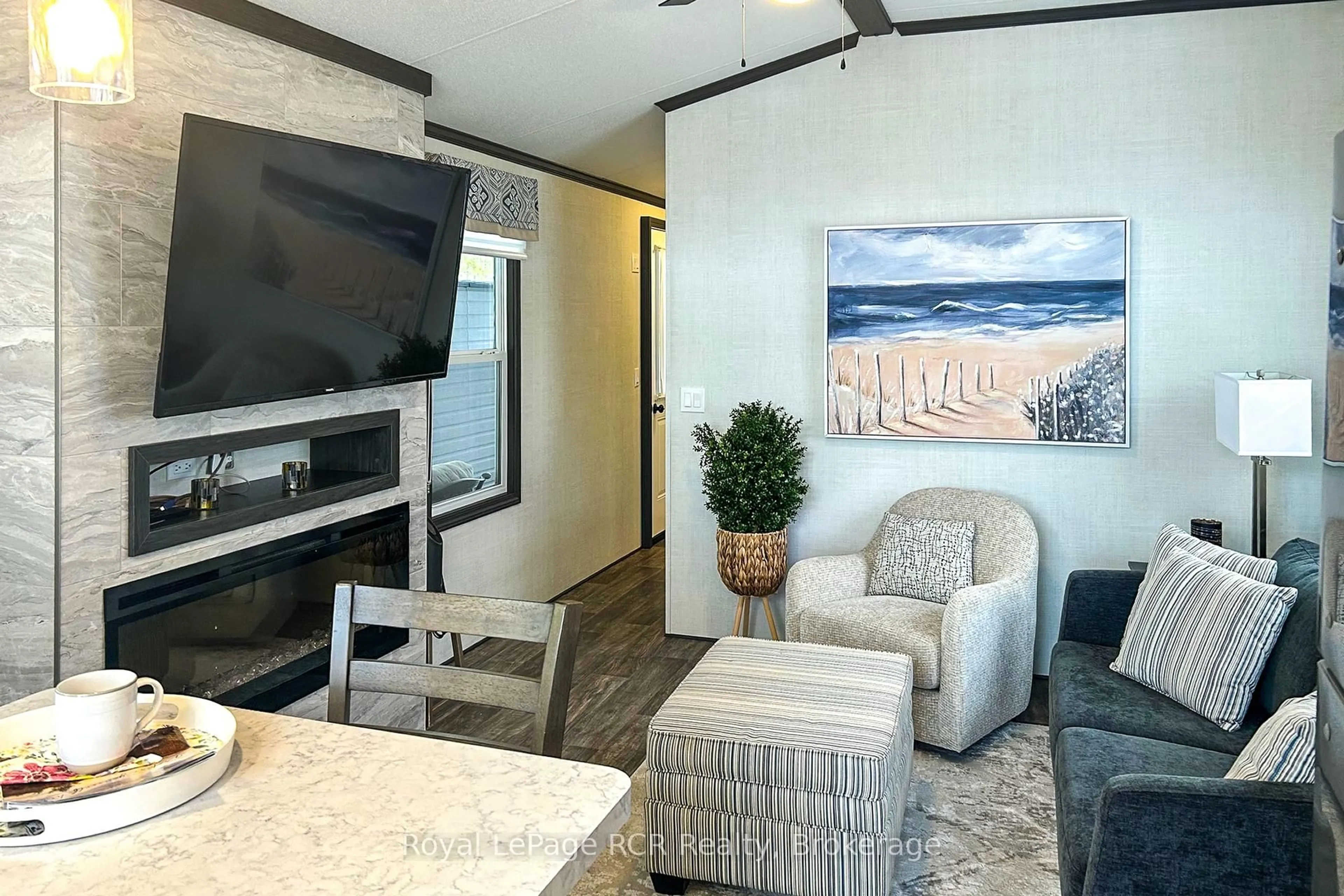 Living room with furniture, unknown for 2905 Bruce Rd 13 #Unit # 6, South Bruce Peninsula Ontario N0H 2T0