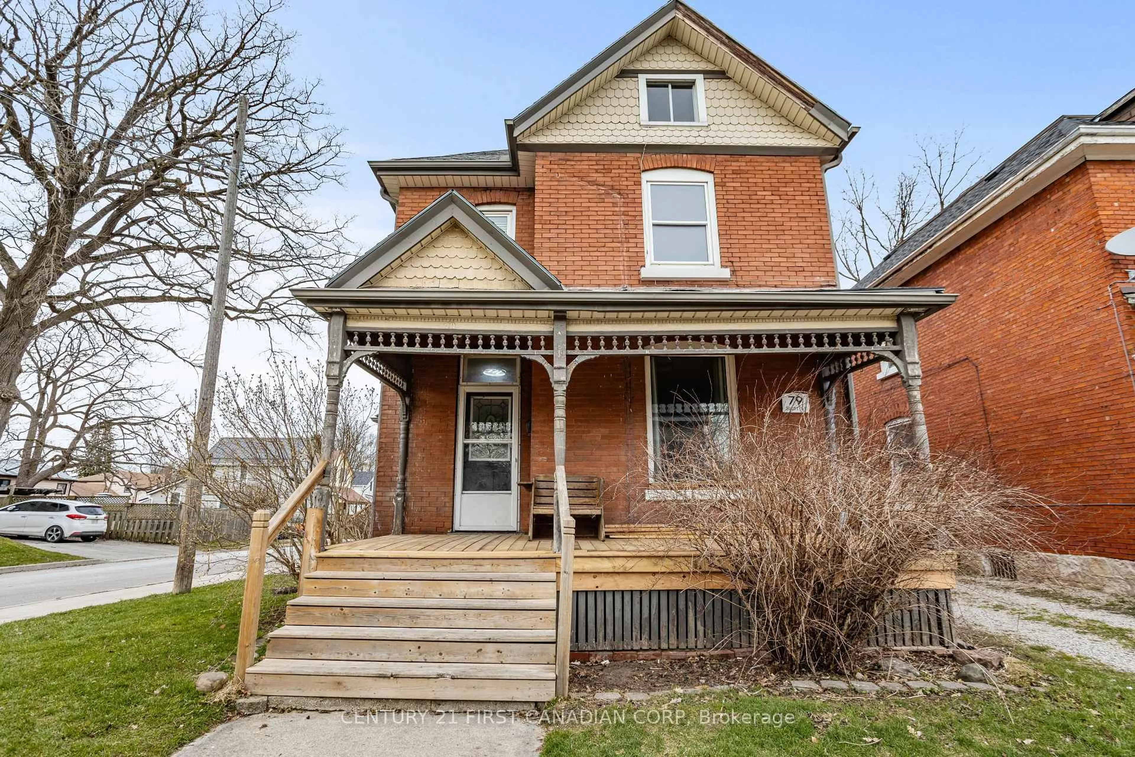 Home with brick exterior material, street for 79 Scott St, St. Thomas Ontario N5P 1L1