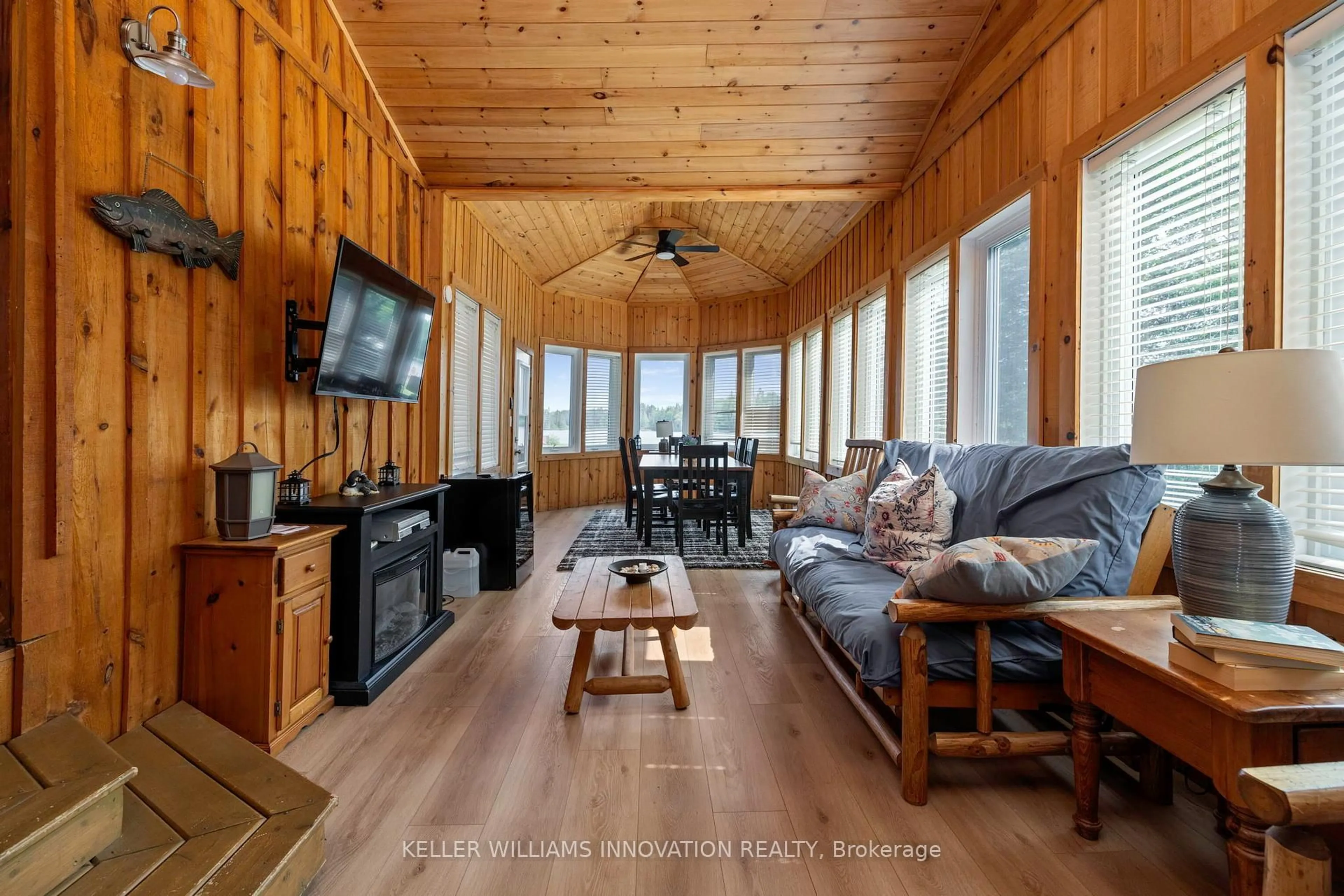 Living room with furniture, unknown for 790 DEER LAKE Rd, Parry Sound Remote Area Ontario P0A 1Z0