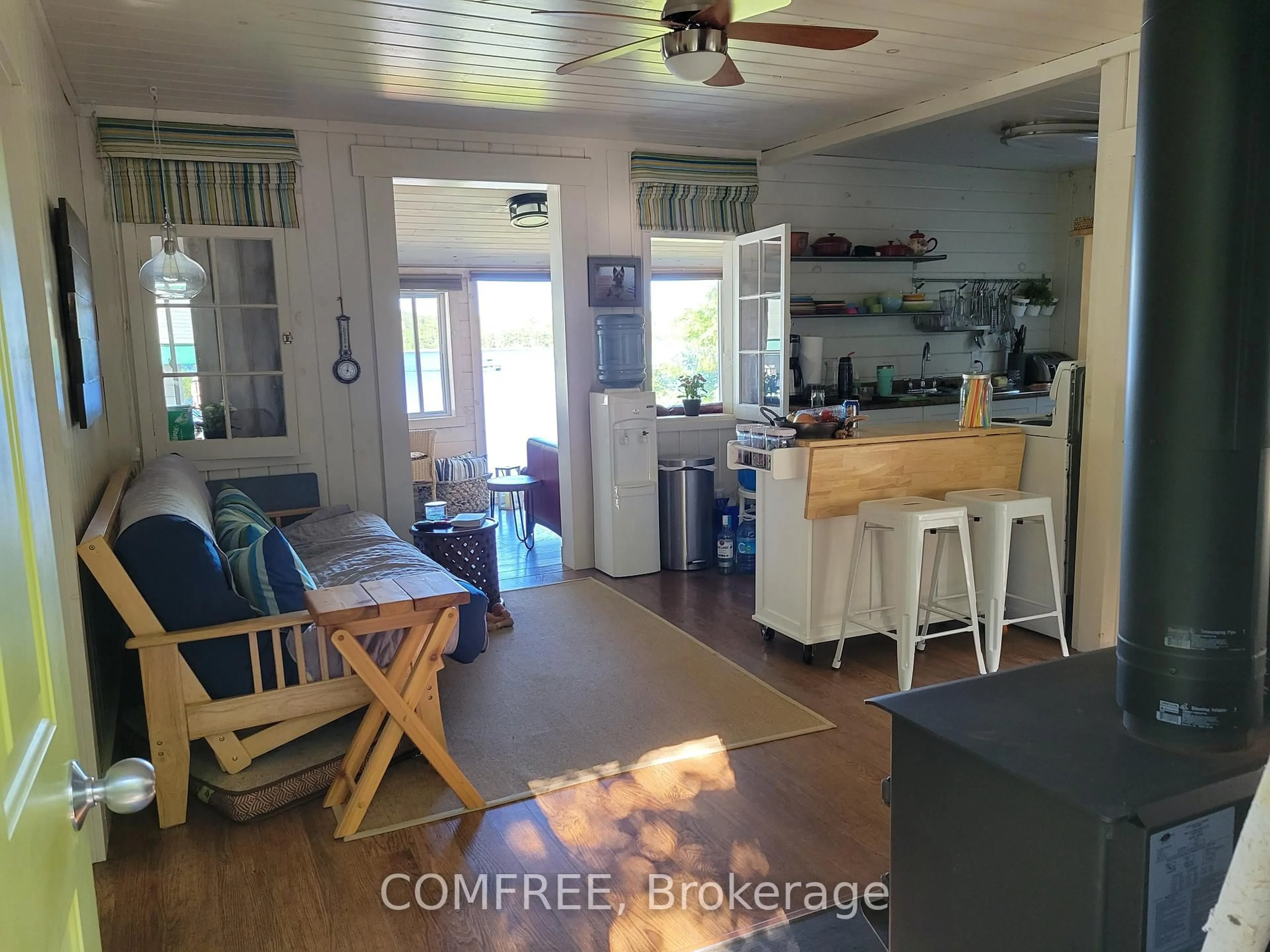 Open concept kitchen, unknown for 776 Deer Lake Rd, West Nipissing Ontario P0H 2N0