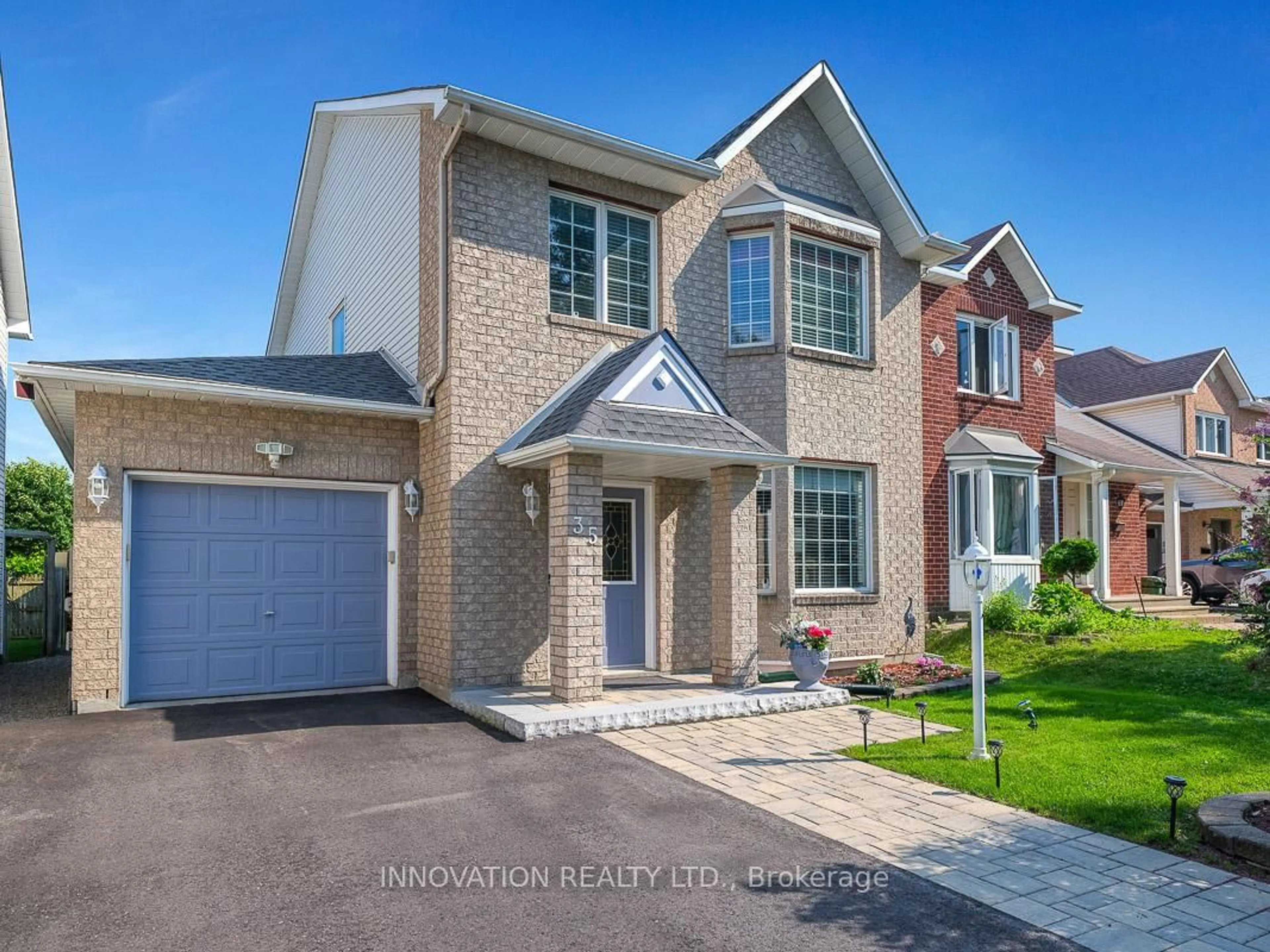 Home with brick exterior material, street for 35 Summerwind Cres, Ottawa Ontario K2G 6G5
