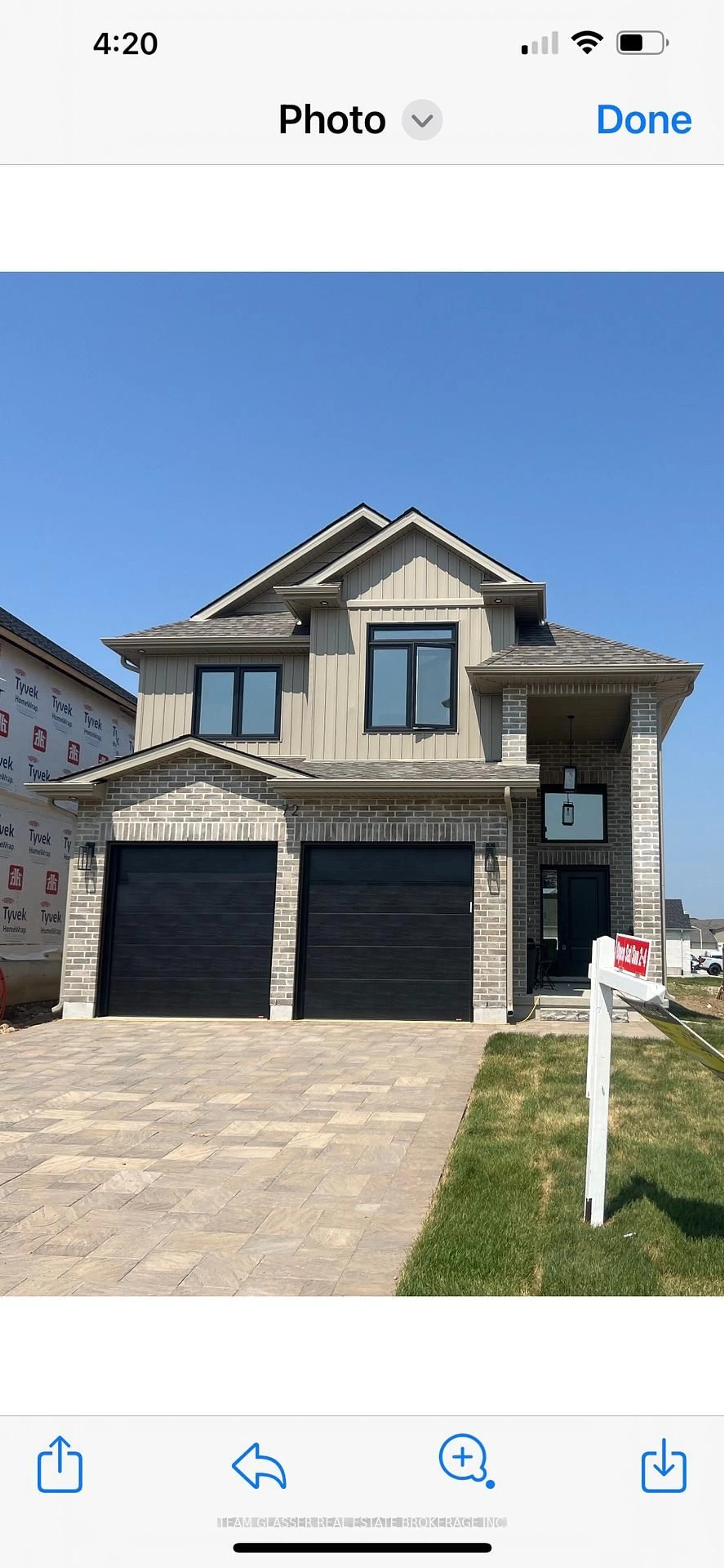 Home with brick exterior material, street for 72 ALLISTER Dr, Middlesex Centre Ontario N0L 1R0