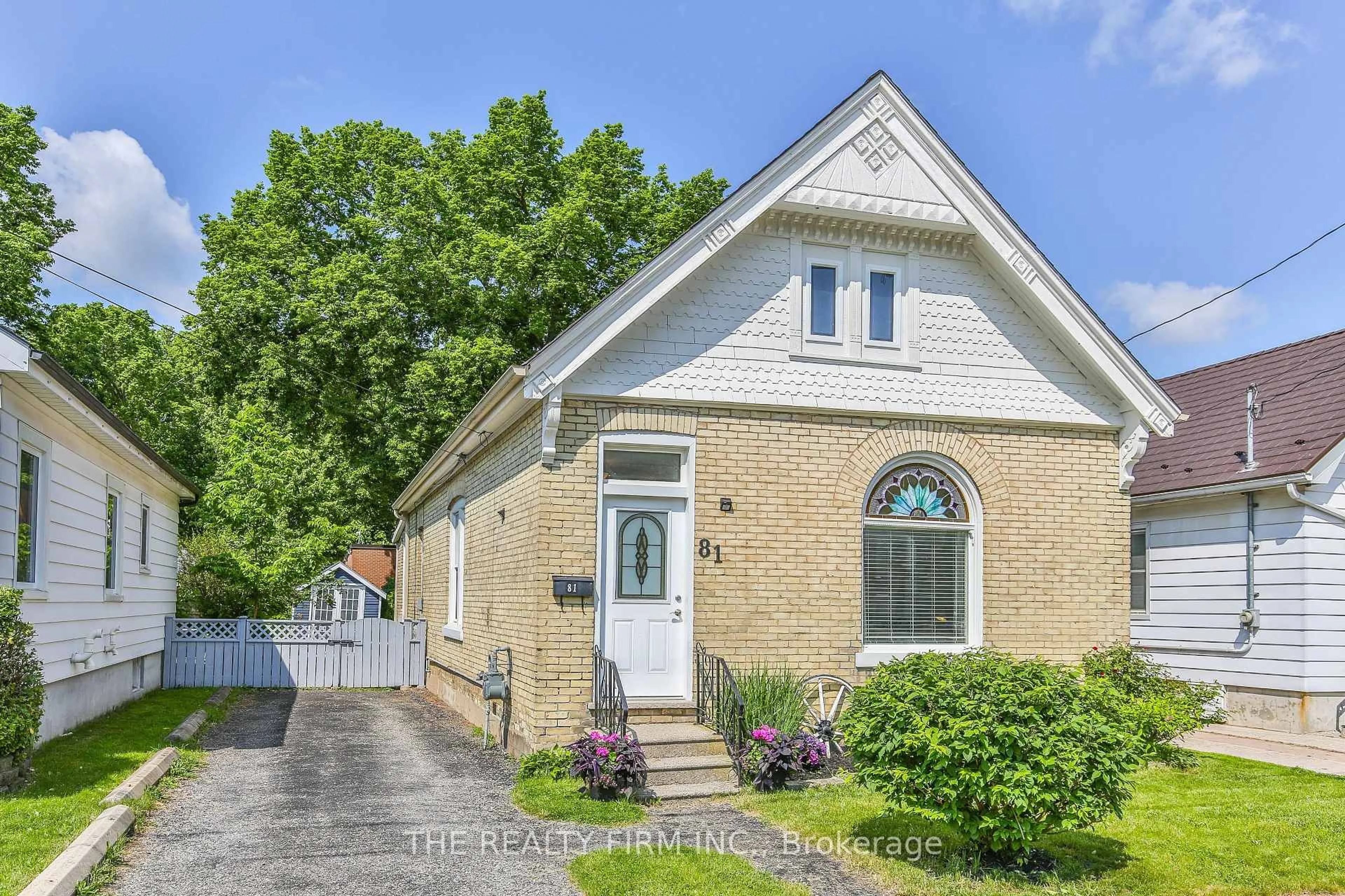 Home with brick exterior material, street for 81 DILLABOUGH St, London East Ontario N5Z 2B9