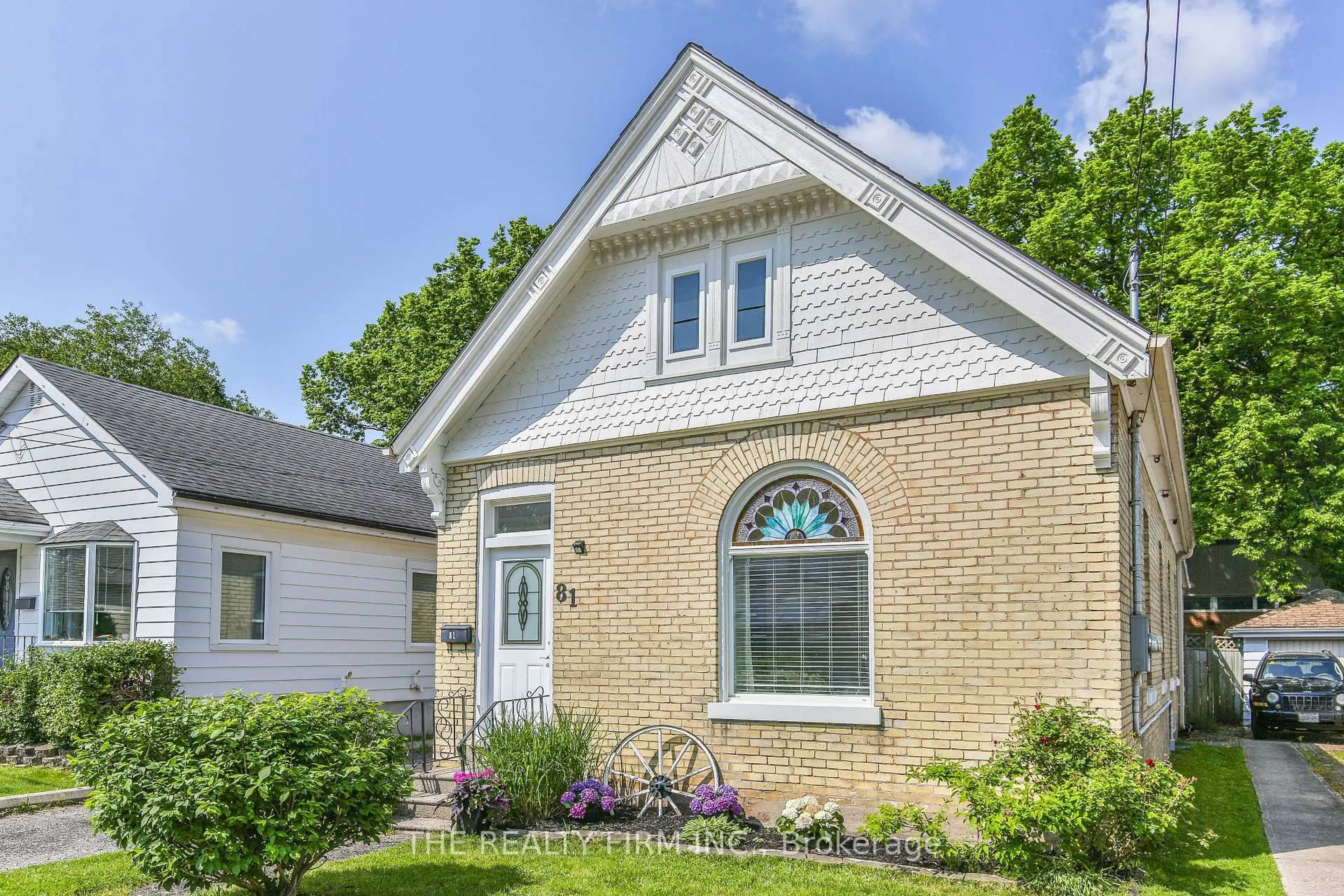 Home with brick exterior material, street for 81 DILLABOUGH St, London East Ontario N5Z 2B9