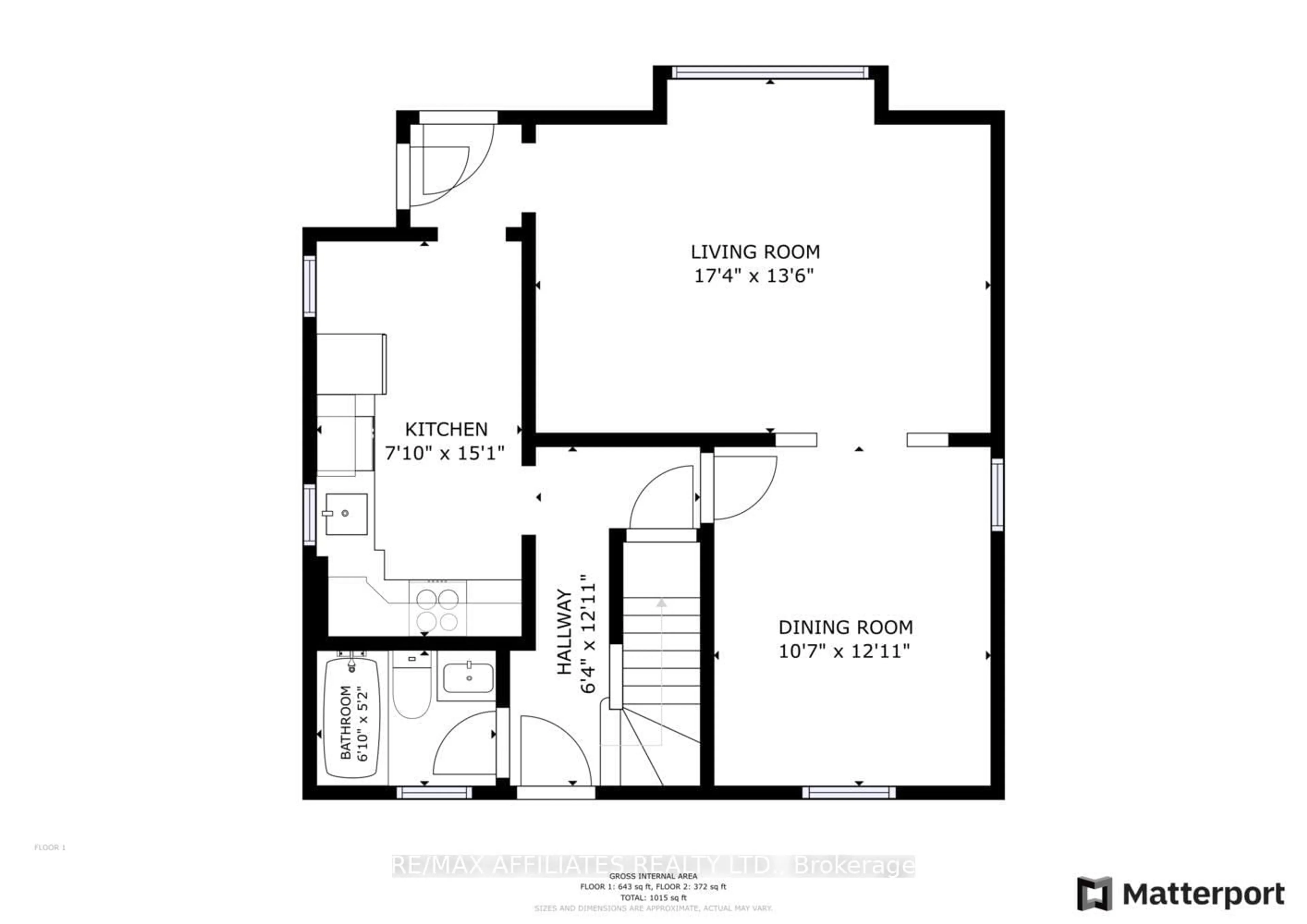 Floor plan for 157 ELMSLEY St, Smiths Falls Ontario K7A 2H8