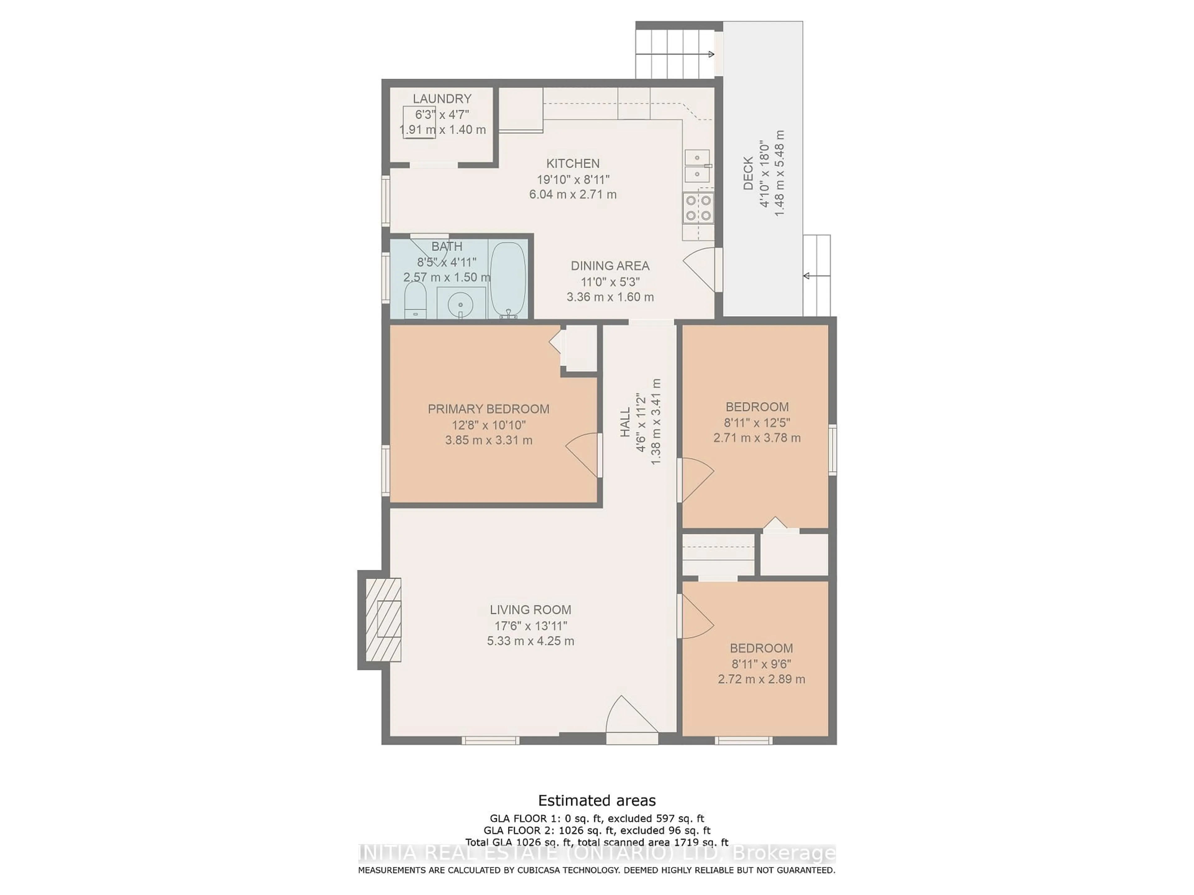 Floor plan for 30 Cartwright St, London East Ontario N6B 2W4