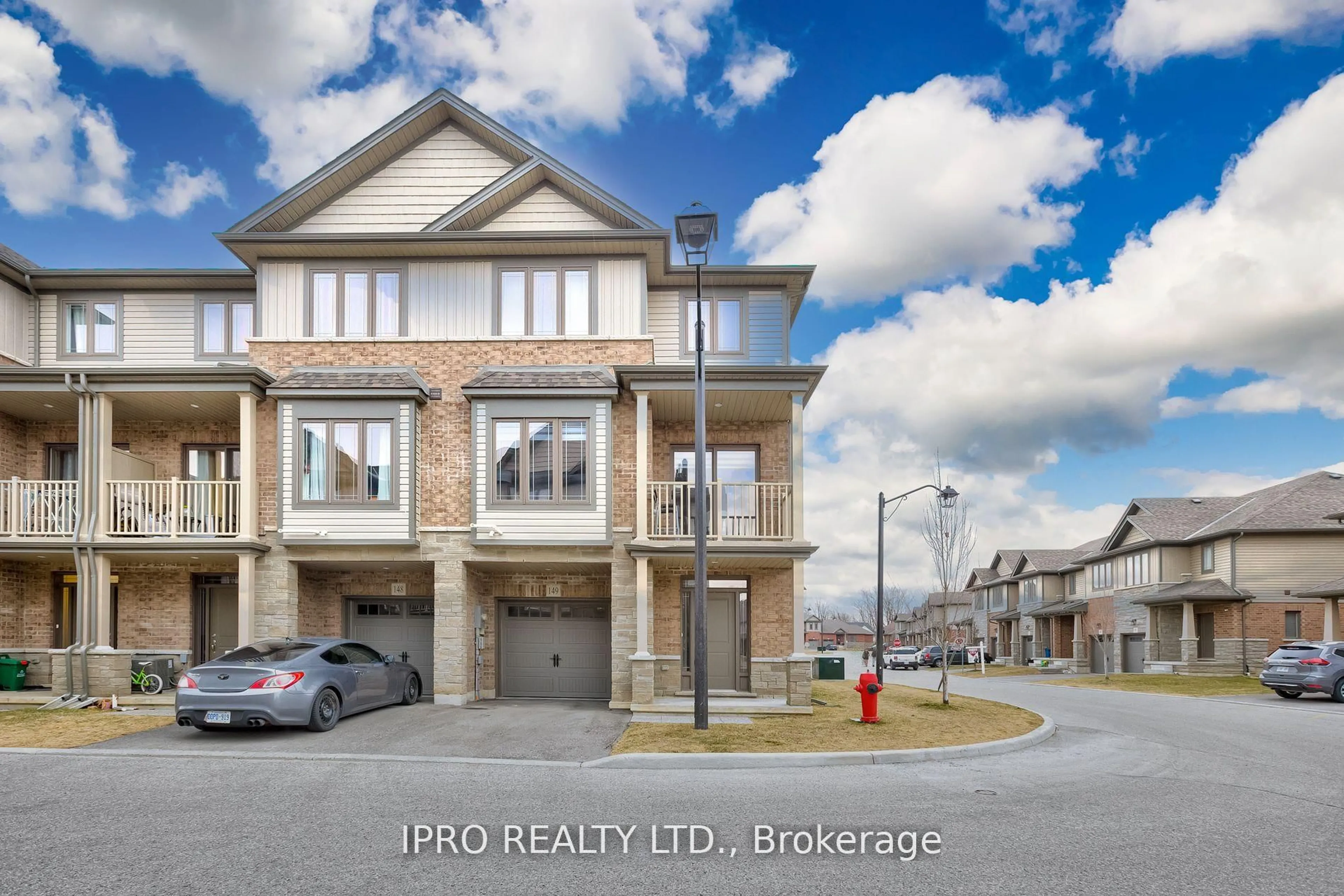 A pic from outside/outdoor area/front of a property/back of a property/a pic from drone, street for 77 Diana Ave #149, Brantford Ontario N3T 0R6