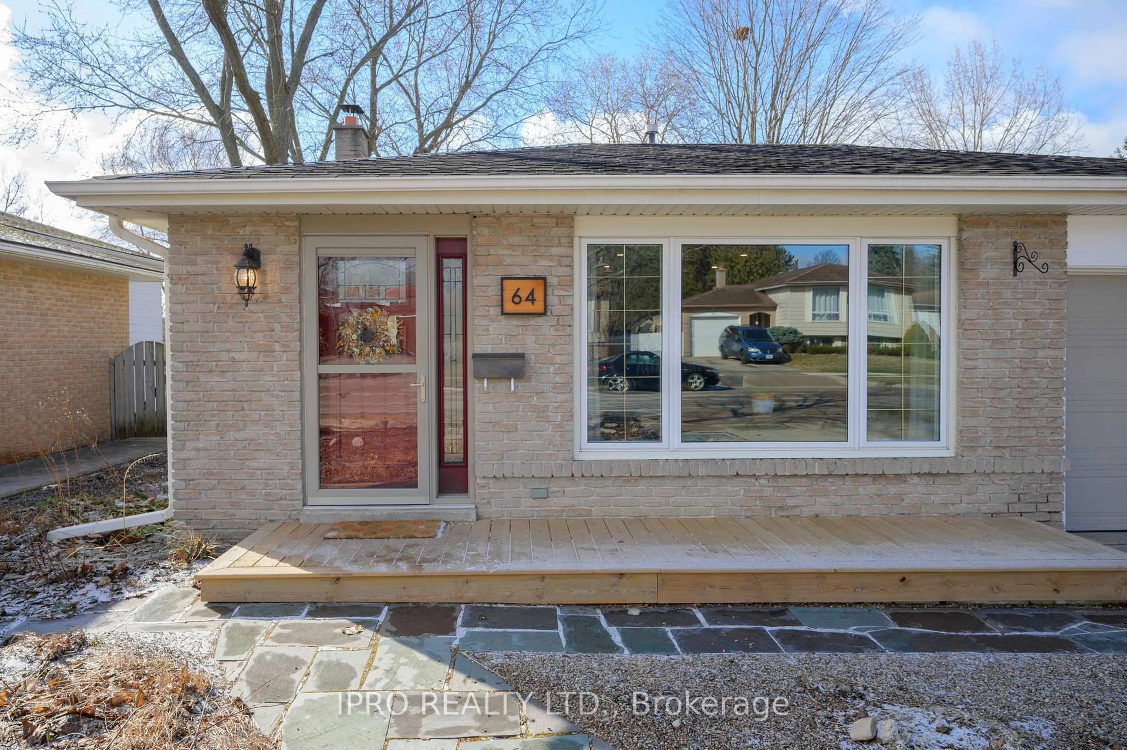 Home with brick exterior material, street for 64 Hahn Ave, Cambridge Ontario N3C 2X9