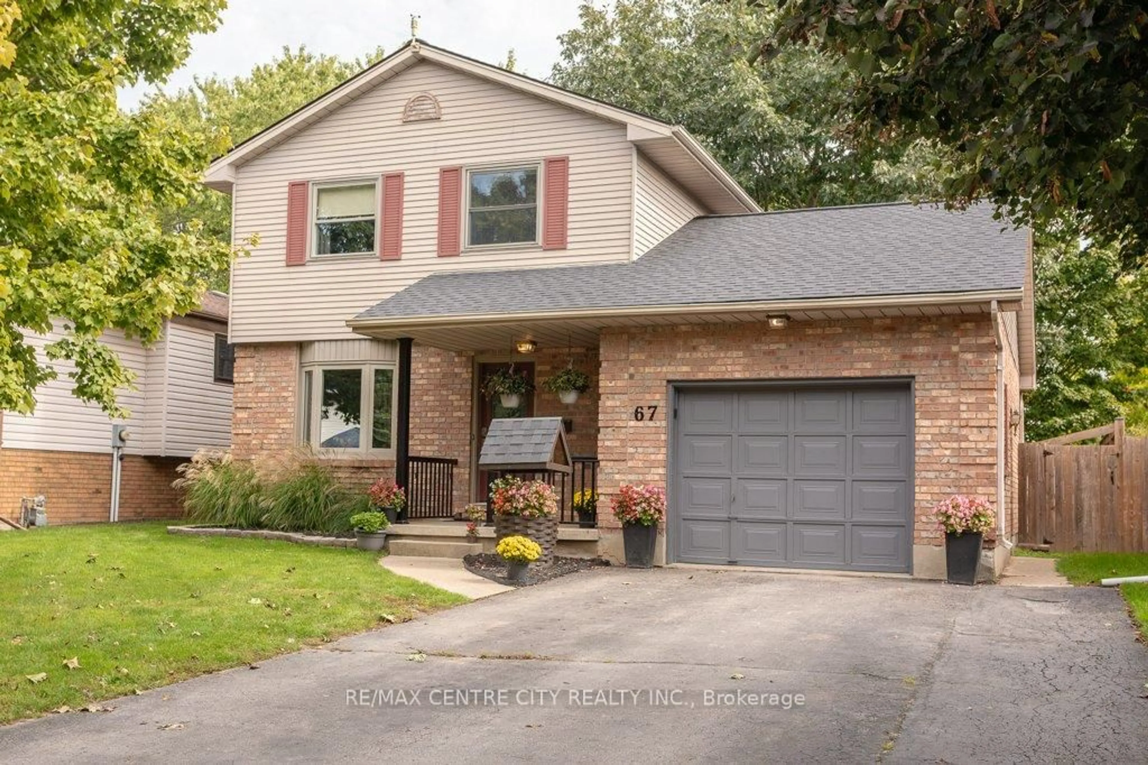 Home with brick exterior material, street for 67 Farmington Ave, Aylmer Ontario N5H 3E3