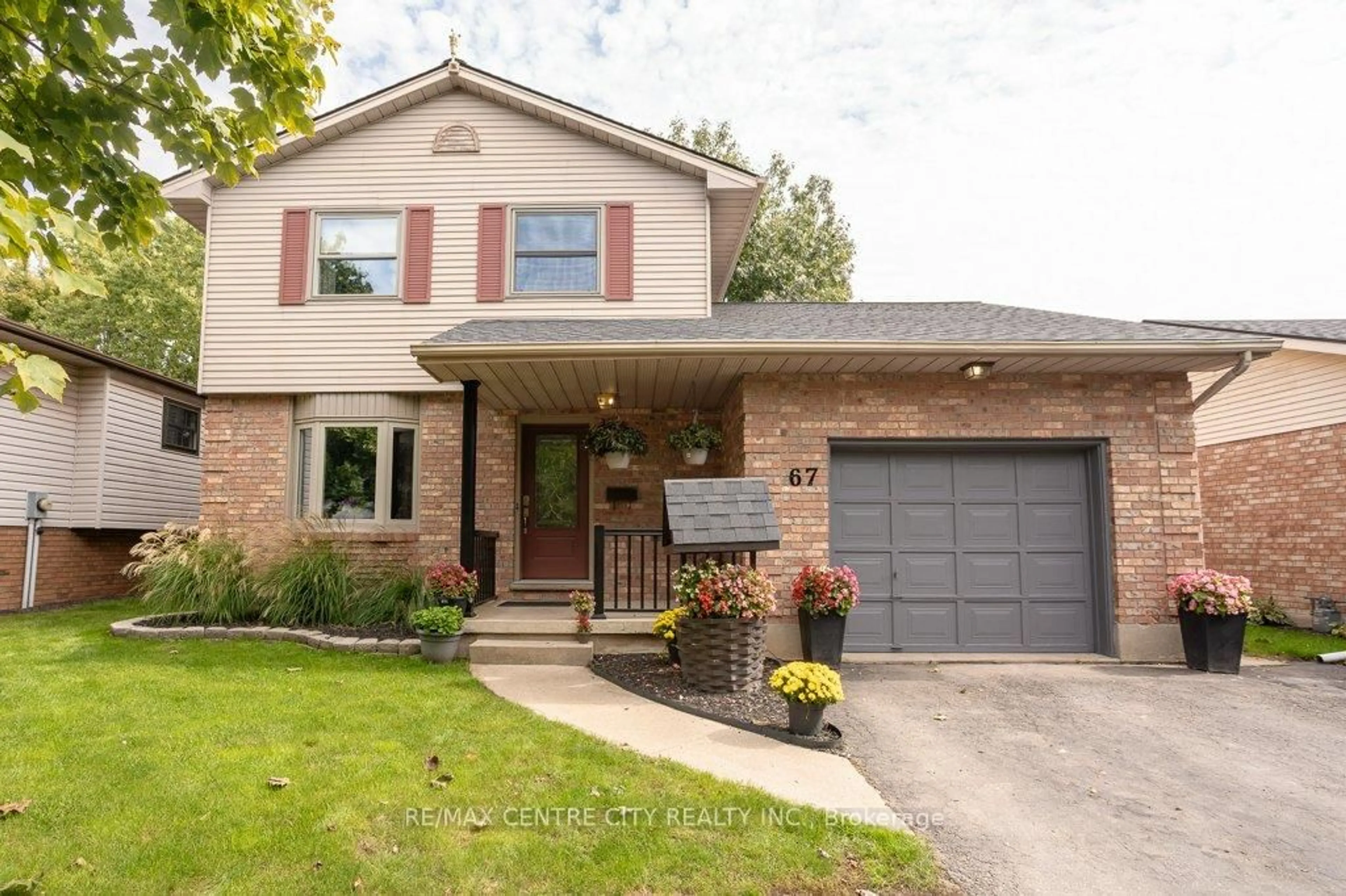 Home with brick exterior material, street for 67 Farmington Ave, Aylmer Ontario N5H 3E3