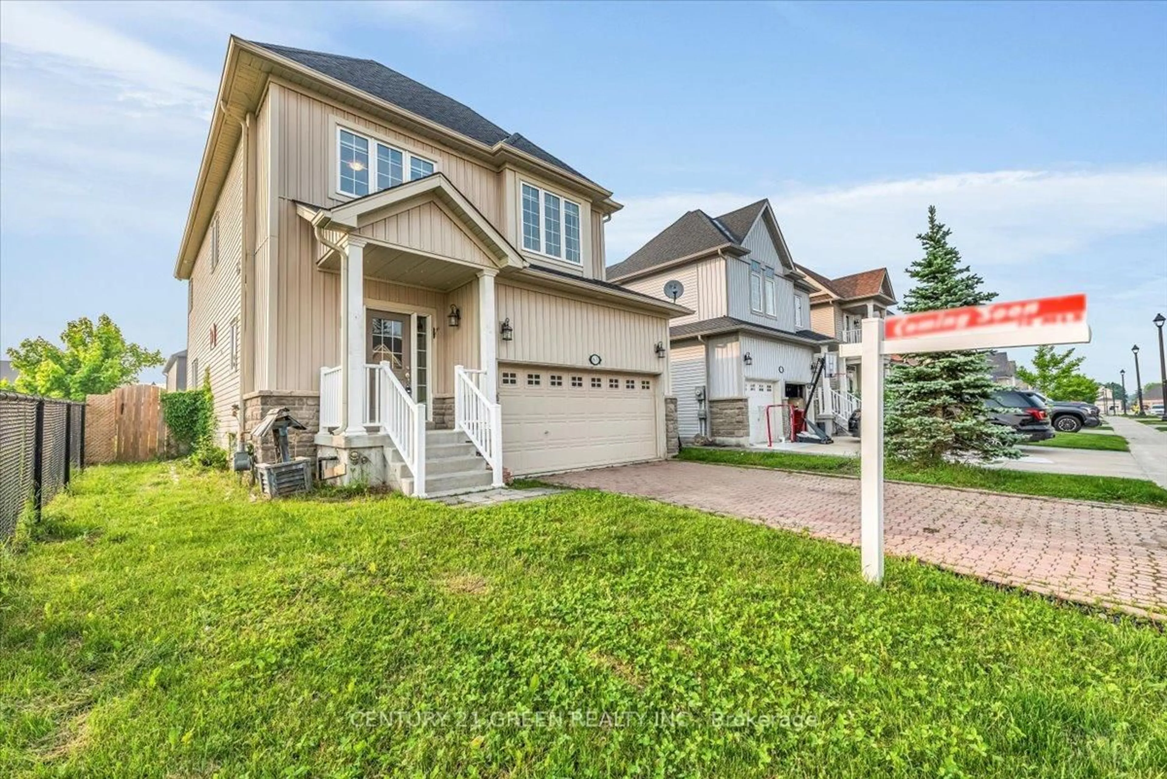 Home with vinyl exterior material, street for 63 Ryan St, Centre Wellington Ontario N1M 0C9