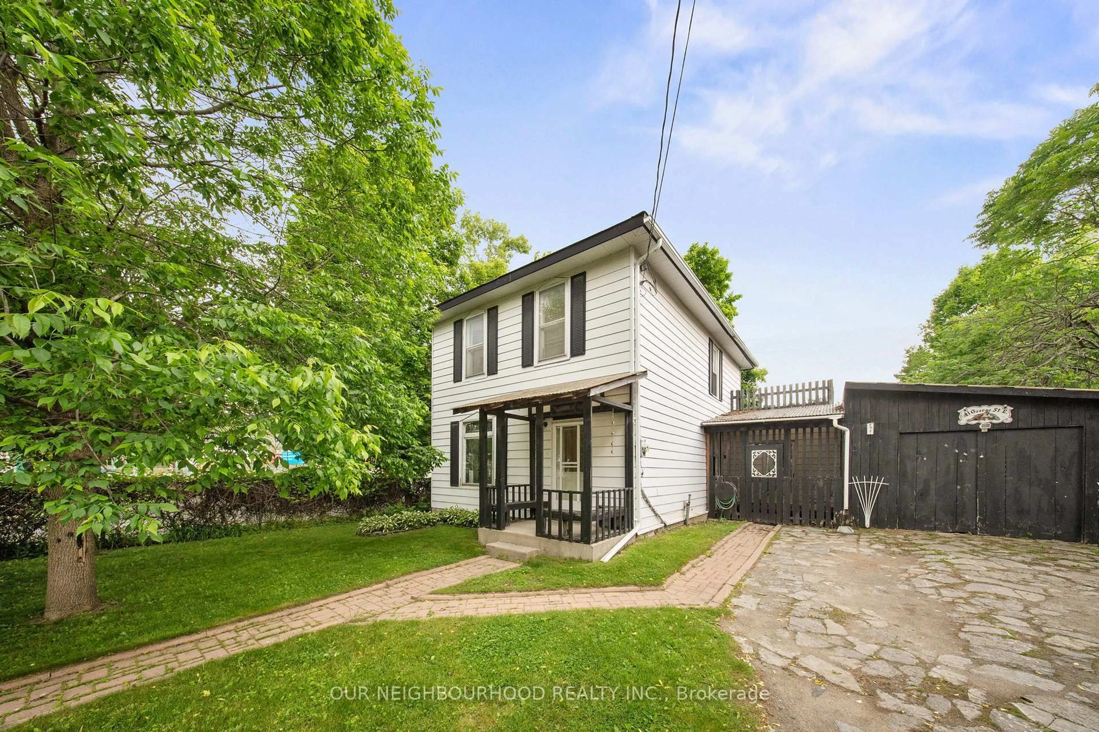 A pic from outside/outdoor area/front of a property/back of a property/a pic from drone, street for 41 George St, Havelock-Belmont-Methuen Ontario K0L 1Z0