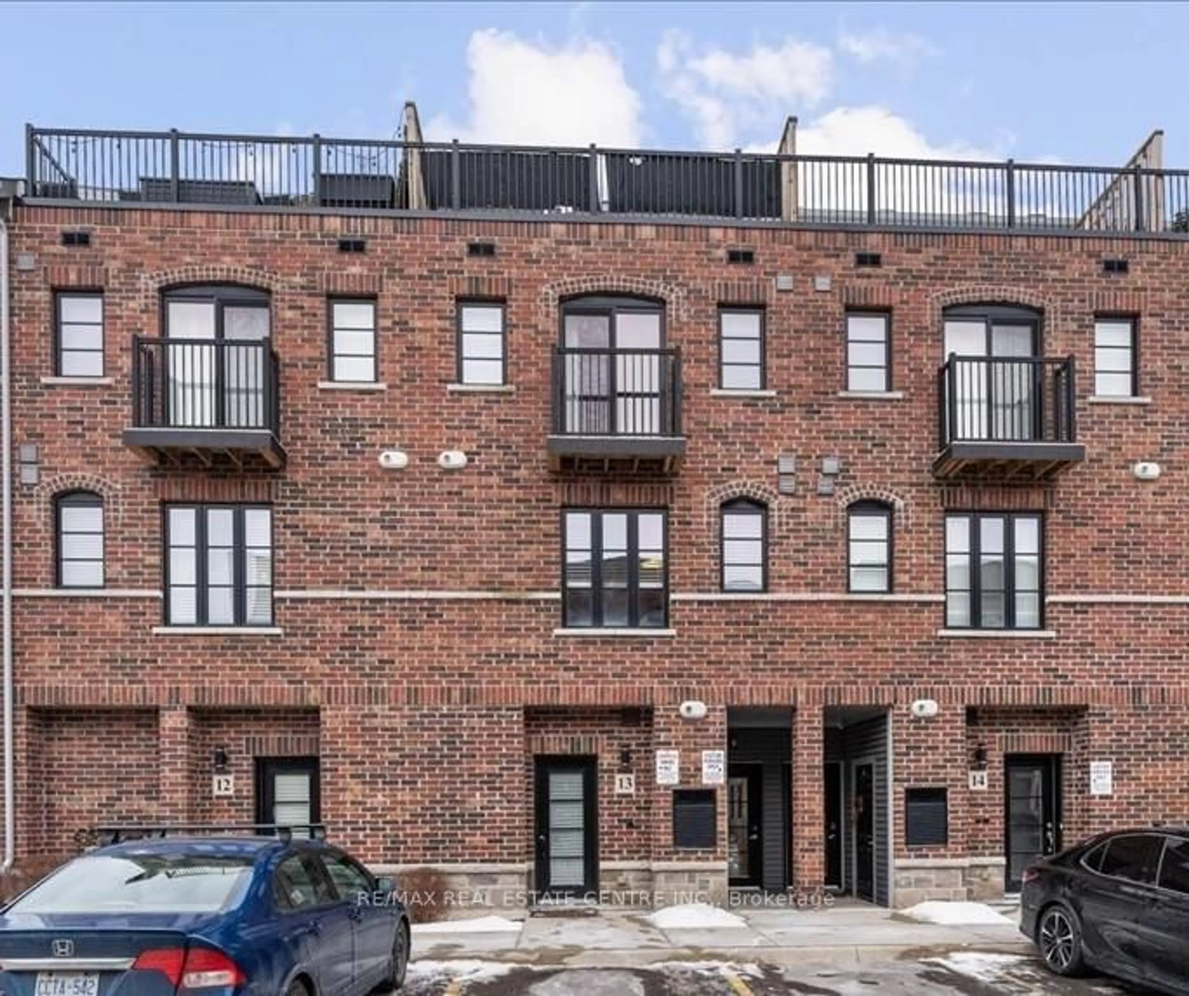 Home with brick exterior material, street for 219 Dundas St #13, Hamilton Ontario L8B 1V9