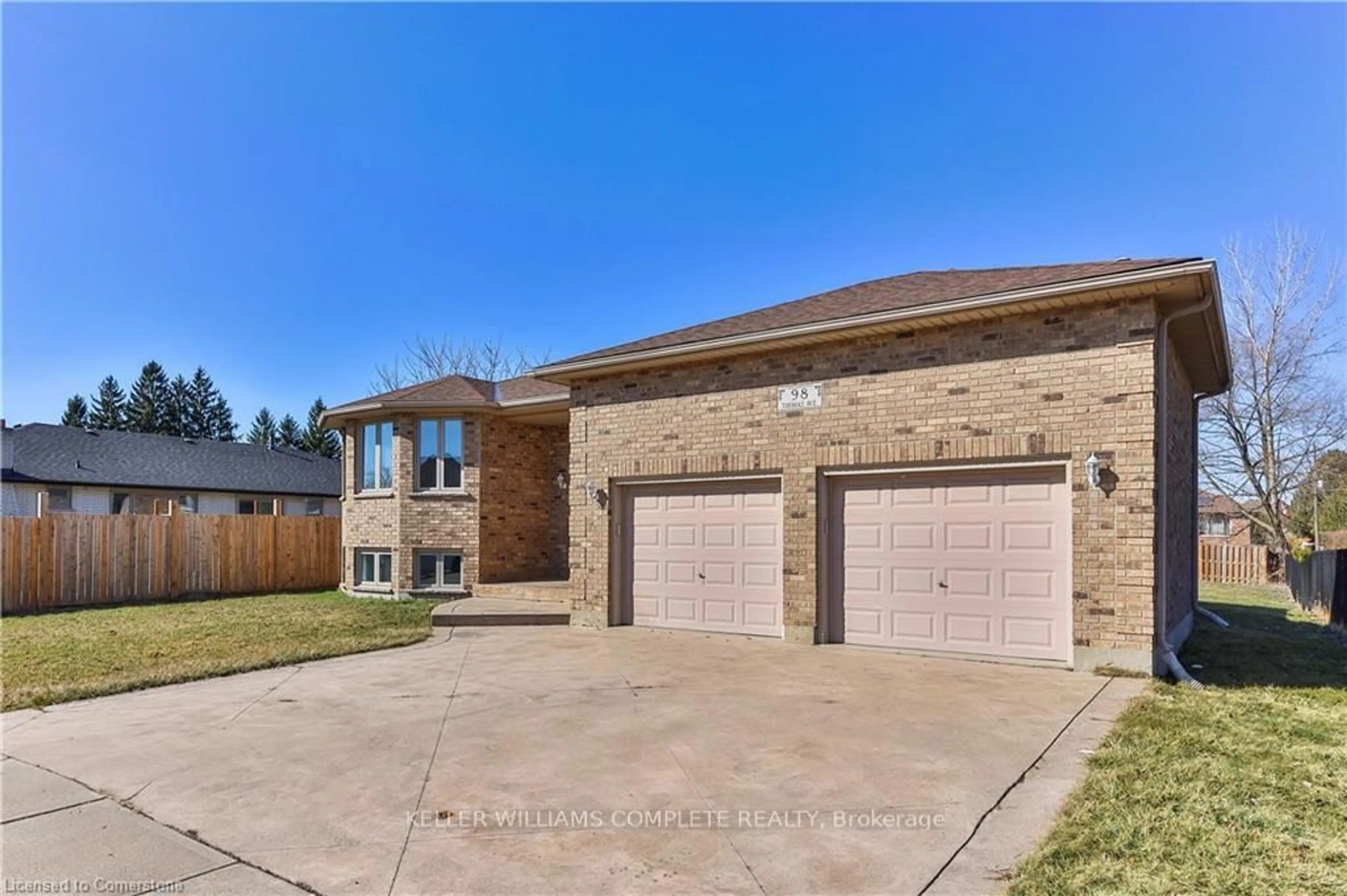 Home with brick exterior material, street for 98 THOMAS Ave, Brantford Ontario N3S 7V4