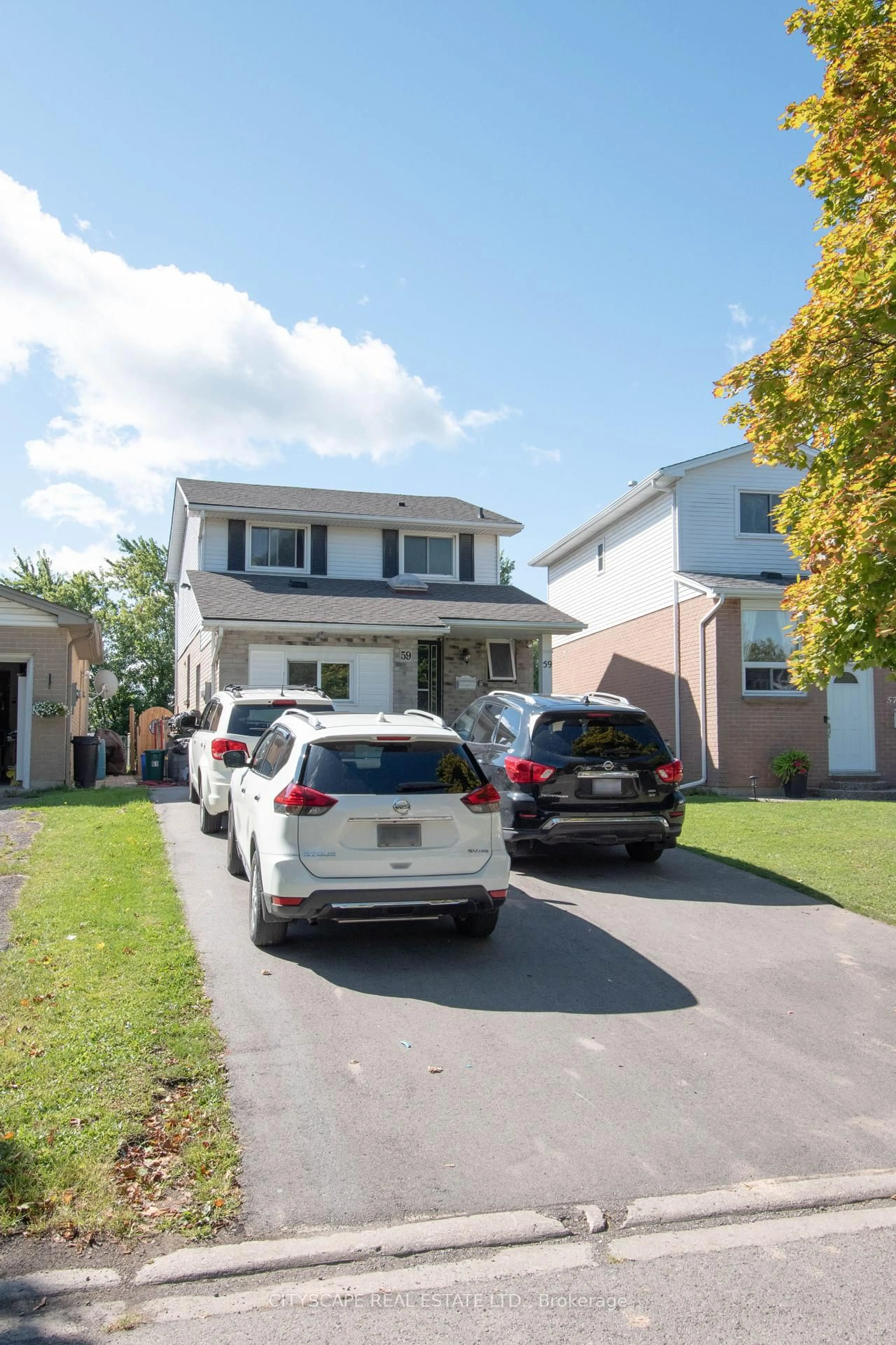 Home with vinyl exterior material, street for 59 Romy Cres, Thorold Ontario L2V 4T5