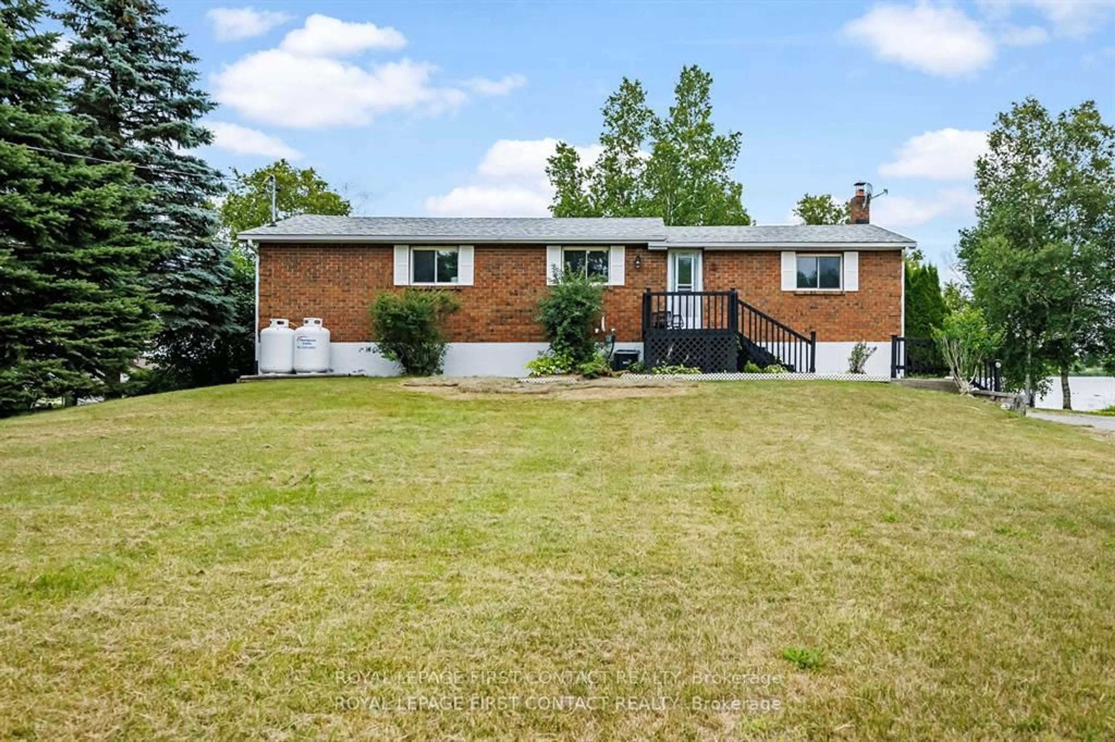 A pic from outside/outdoor area/front of a property/back of a property/a pic from drone, unknown for 198 O'reilly Lane, Kawartha Lakes Ontario K0M 2C0