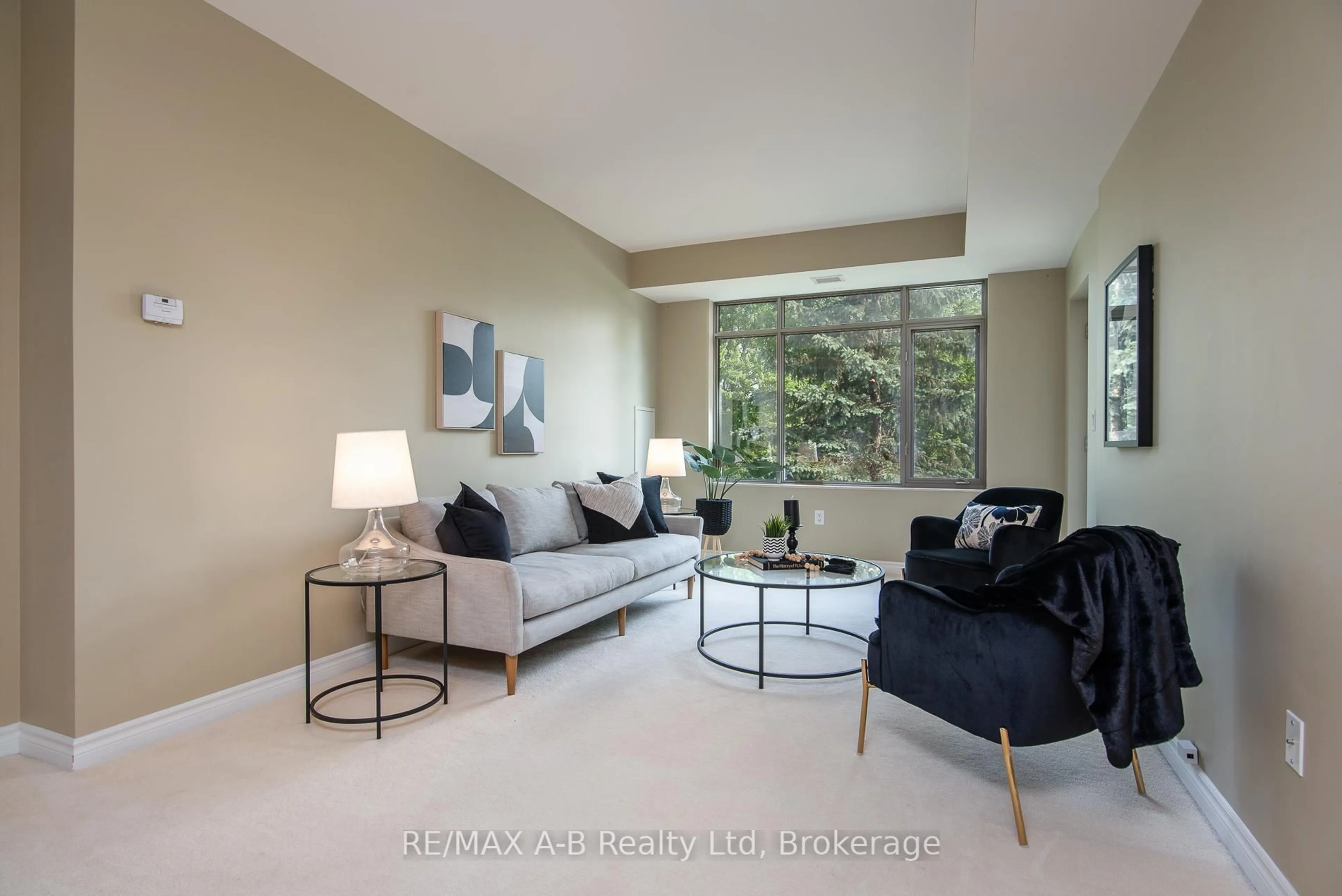 Living room with furniture, unknown for 400 Romeo St #202, Stratford Ontario N5A 0A2