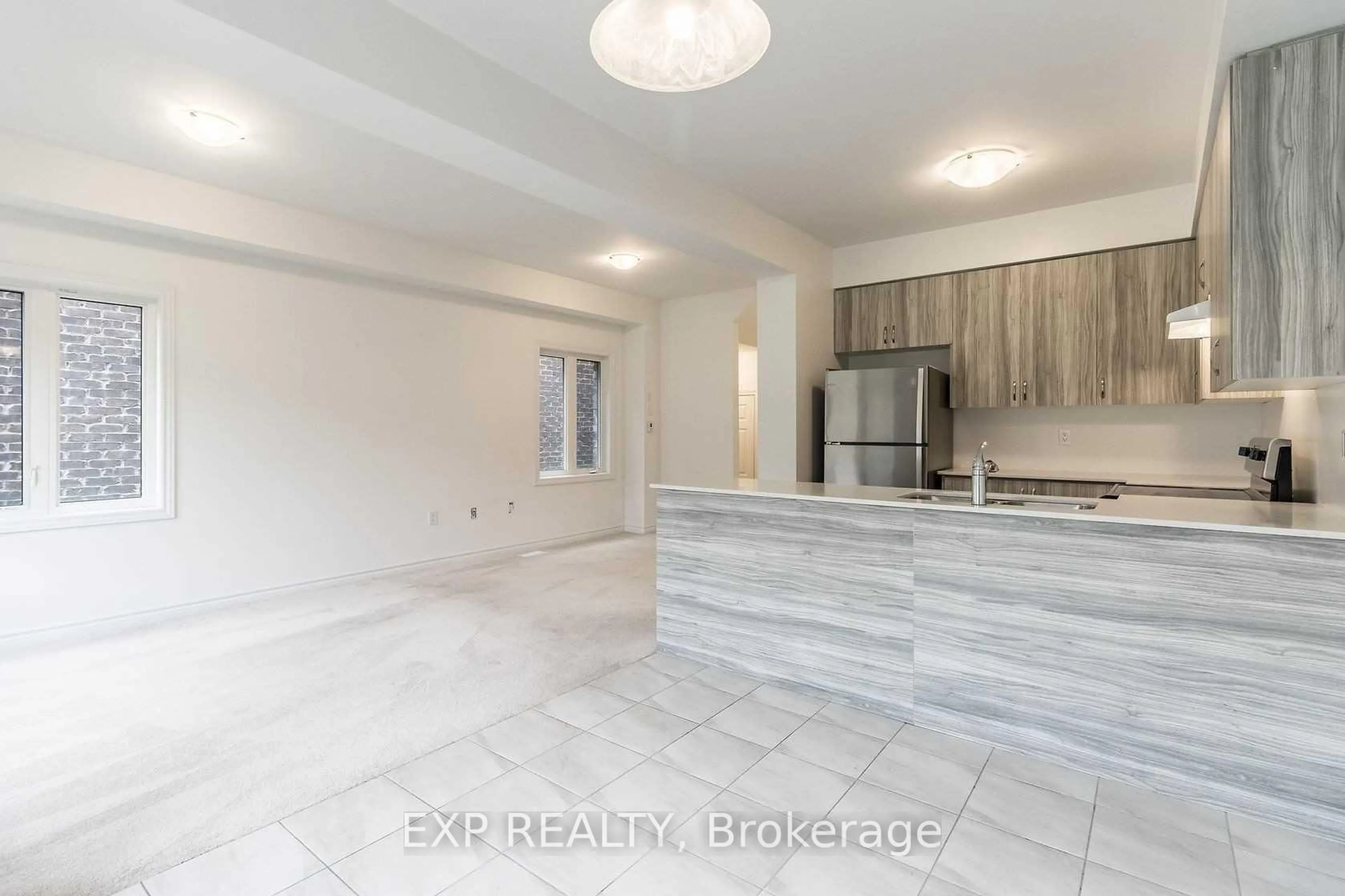 Open concept kitchen, ceramic/tile floor for 334 Ridley Cres, Southgate Ontario N0C 1B0